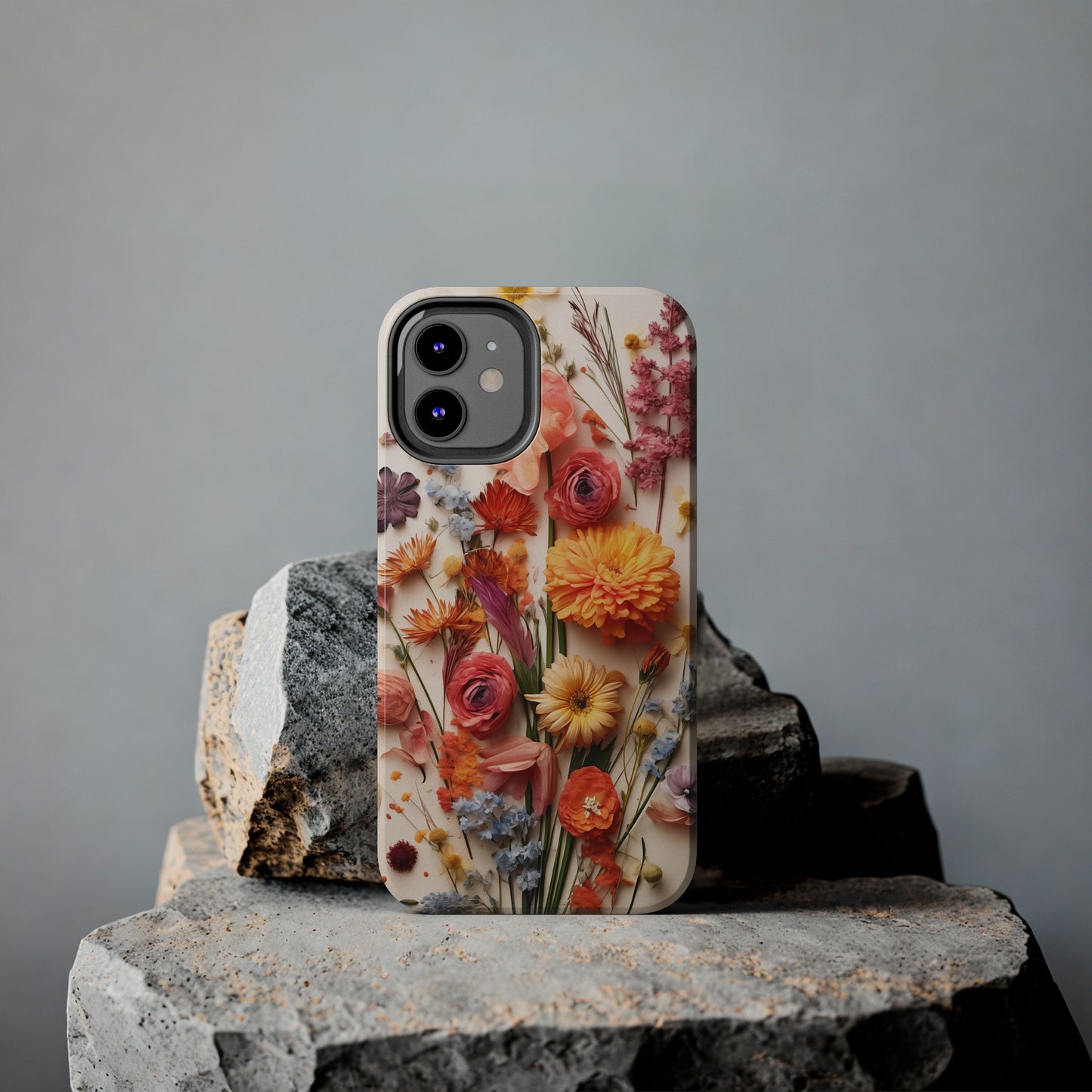 Dried Flowers #02, iPhone 7, 8, X, 11, 12, 13, 14, 15+ case.