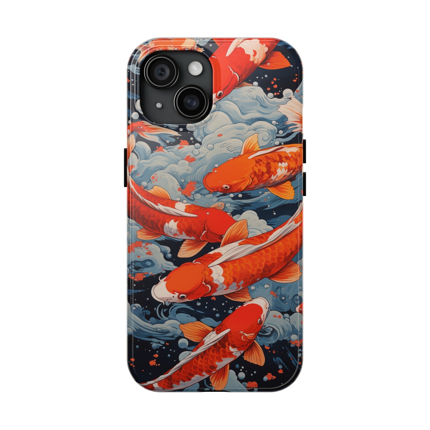 Koi fish #02, iPhone 7, 8, X, 11, 12, 13, 14, 15+ case.