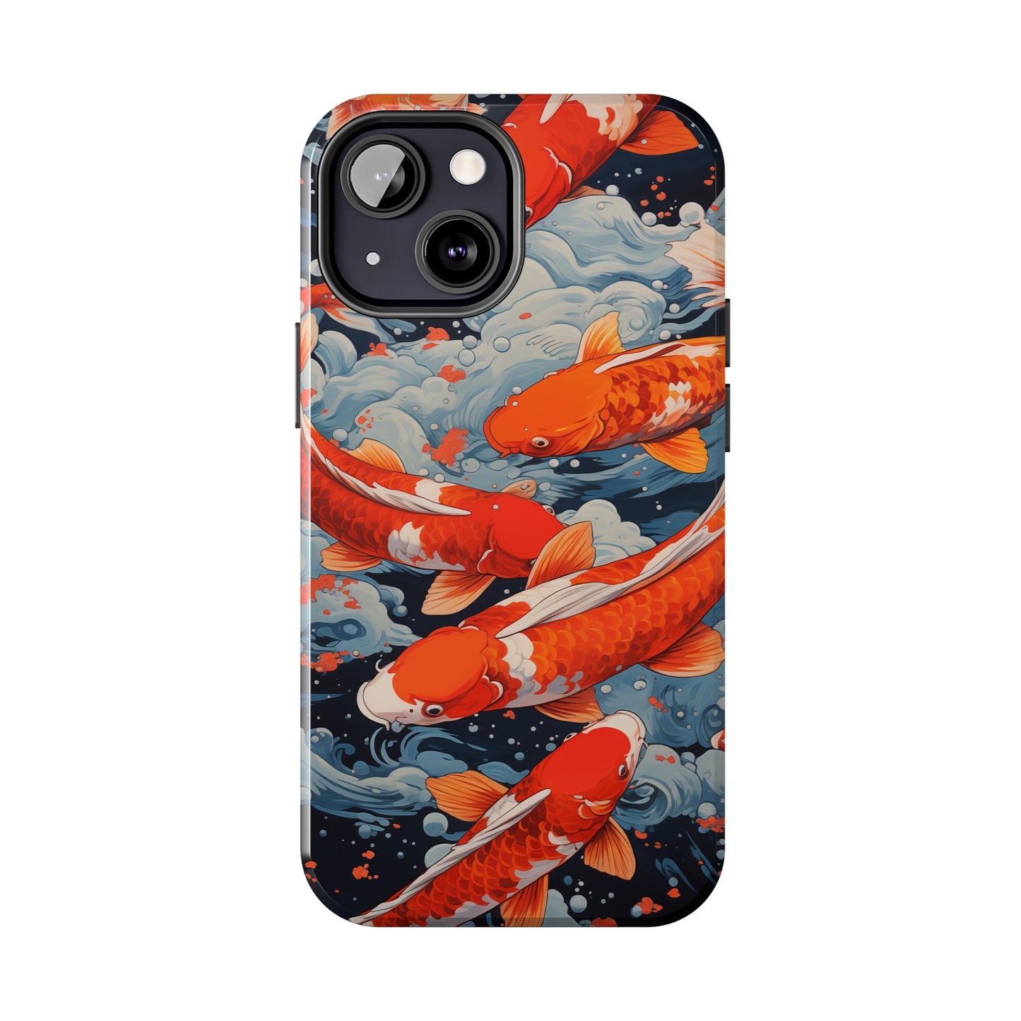 Koi fish #02, iPhone 7, 8, X, 11, 12, 13, 14, 15+ case.