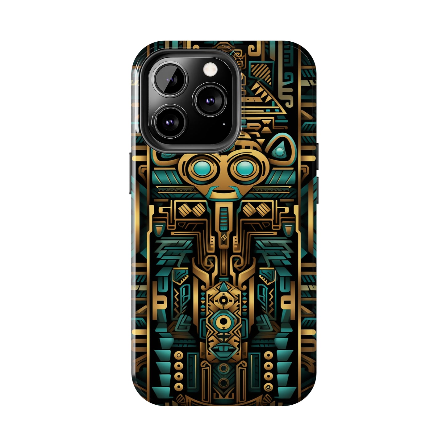 Aztec Vibes #03, iPhone 7, 8, X, 11, 12, 13, 14, 15+ case.