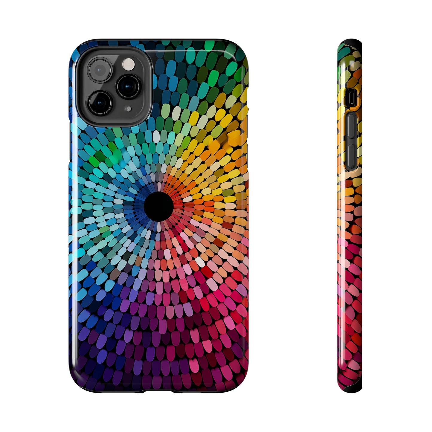 Rainbow Effect #02, iPhone 7, 8, X, 11, 12, 13, 14, 15+ case.