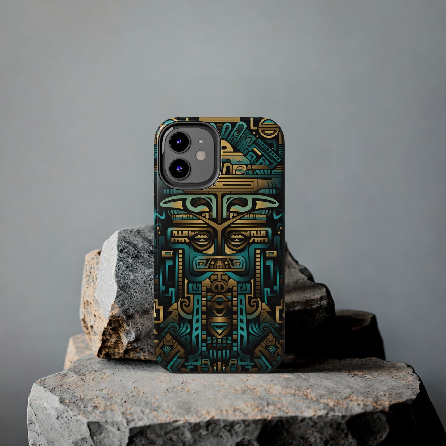 Aztec Vibes #02, iPhone 7, 8, X, 11, 12, 13, 14, 15+ case.