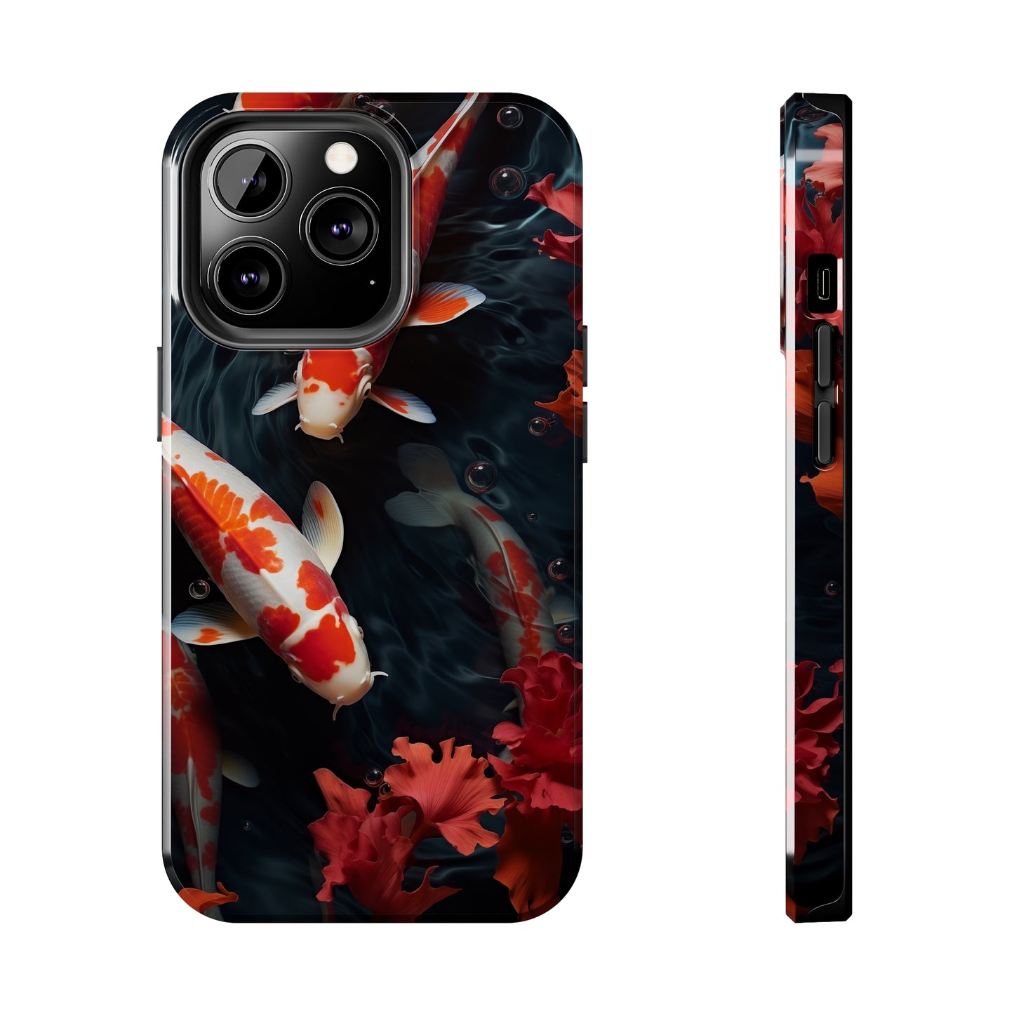 Koi fish #05, iPhone 7, 8, X, 11, 12, 13, 14, 15+ case.