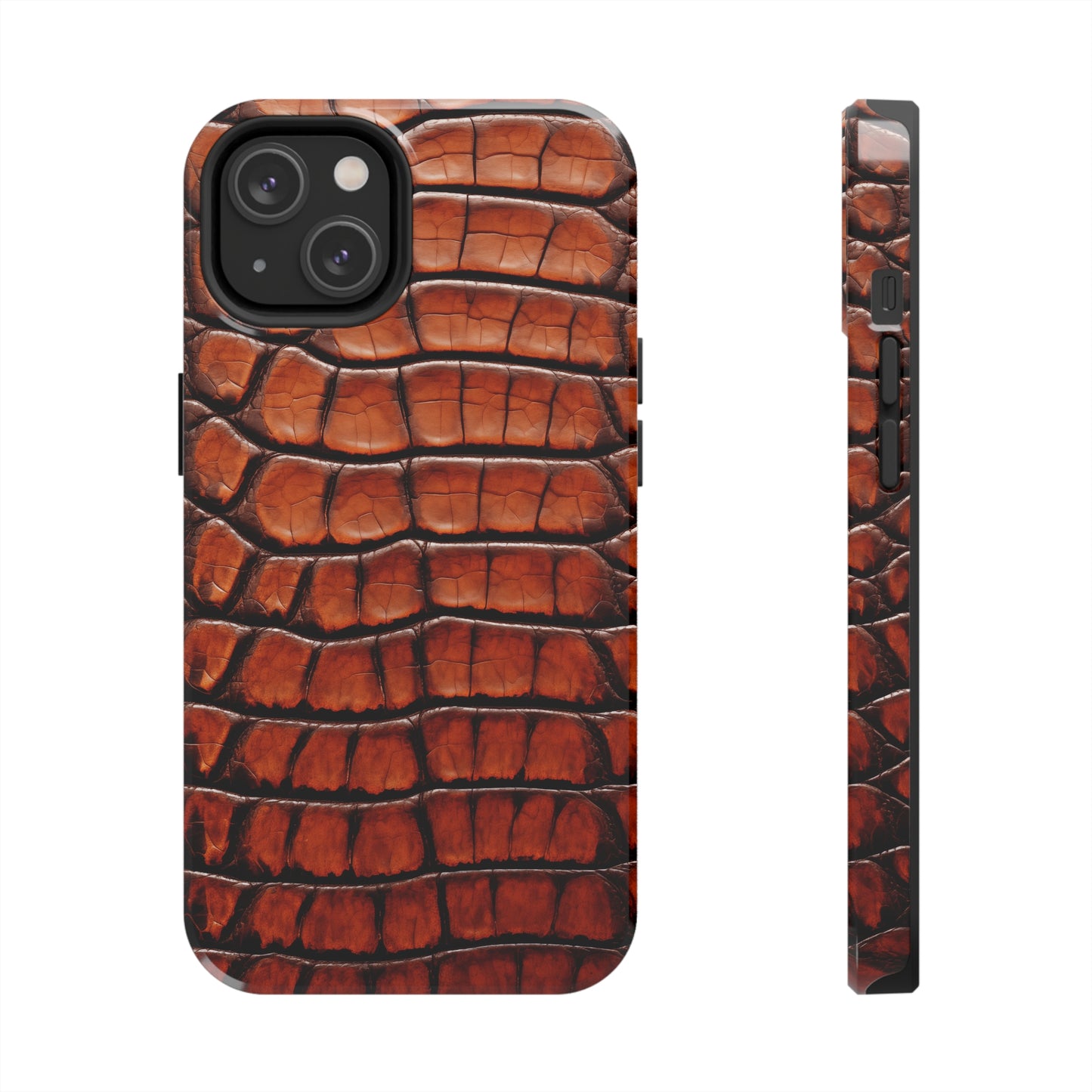 Alligator skin #04, iPhone 7, 8, X, 11, 12, 13, 14, 15+ case.