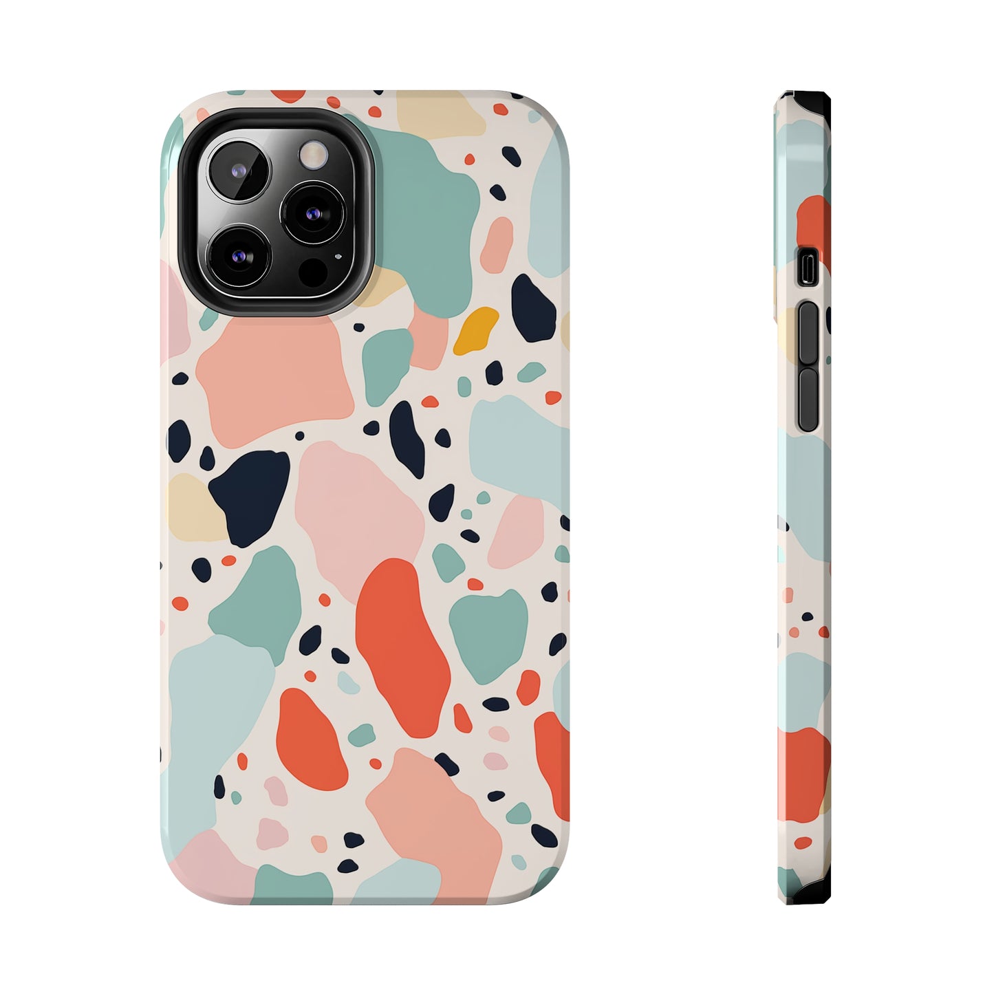 Terrazzo, iPhone 7, 8, X, 11, 12, 13, 14, 15+ case.