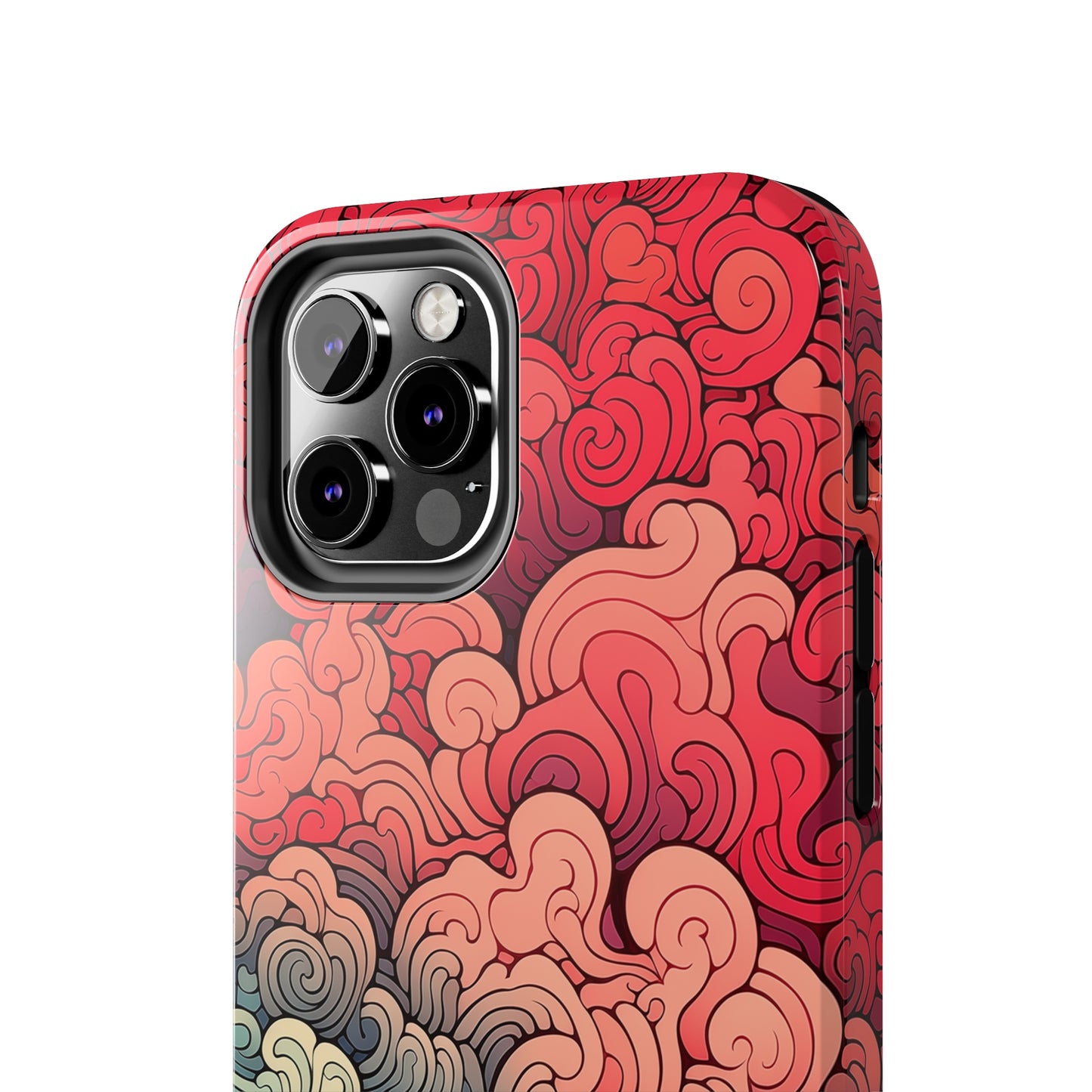 Abstract Swirls #06, iPhone 7, 8, X, 11, 12, 13, 14, 15+ case.