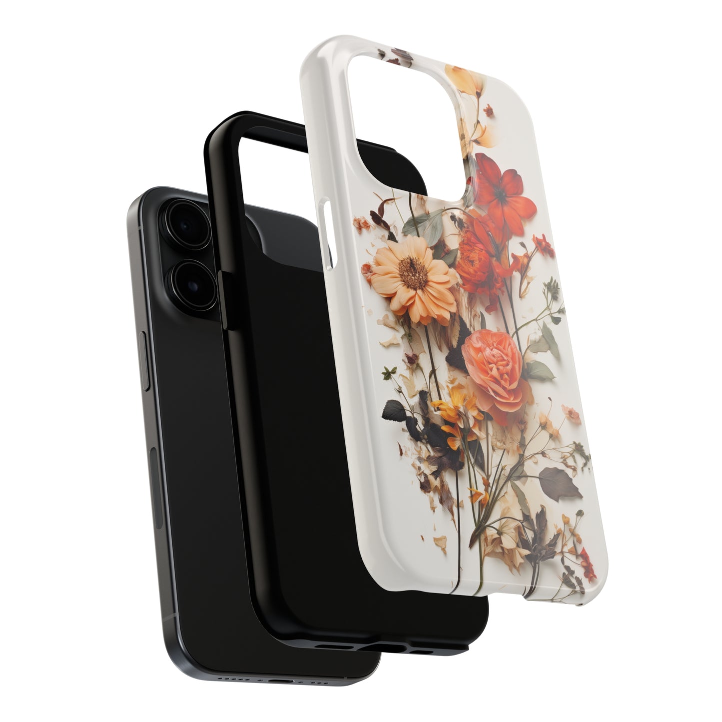 Dried Flowers #01, iPhone 7, 8, X, 11, 12, 13, 14, 15+ case.