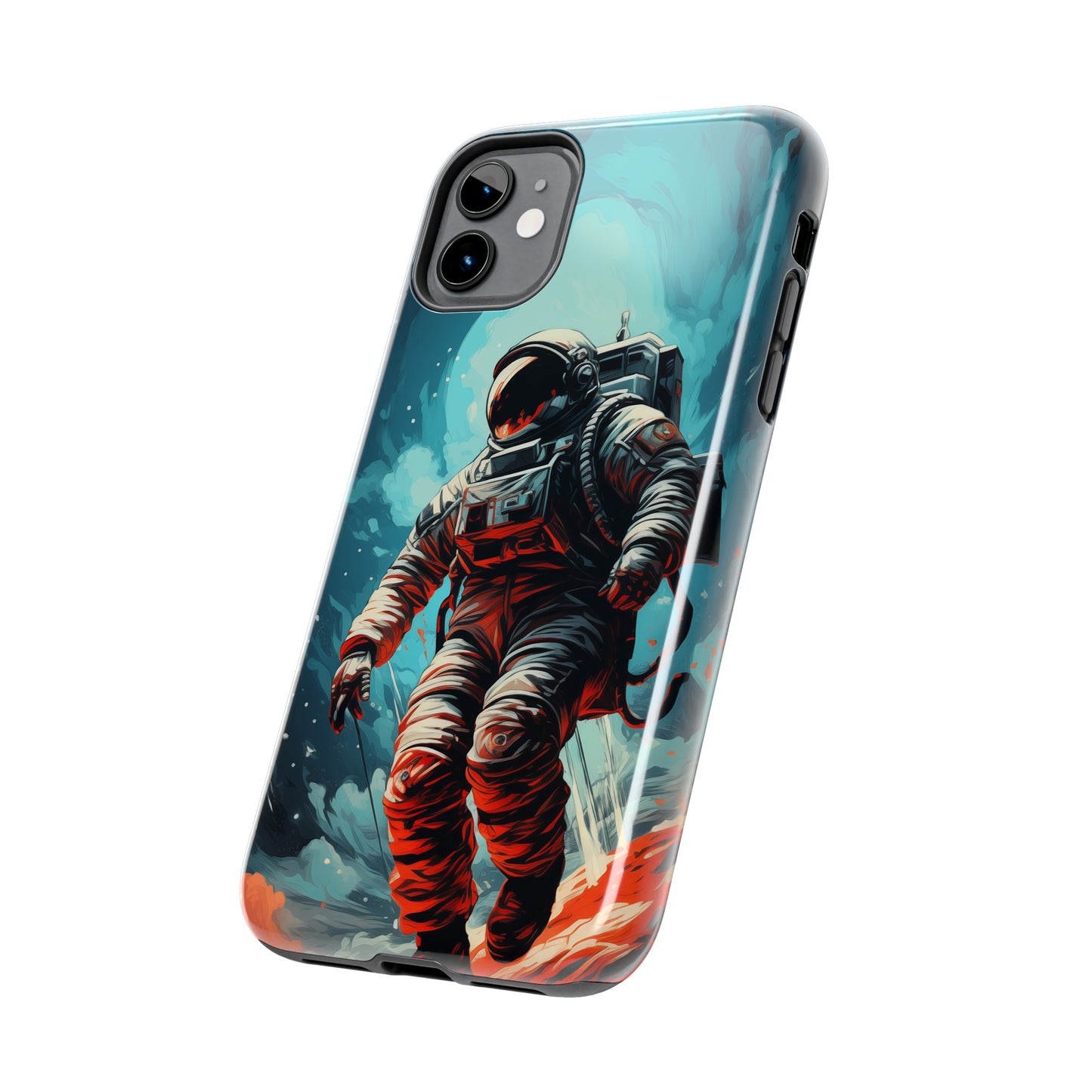 Astronaut #01, iPhone 7, 8, X, 11, 12, 13, 14, 15+ case.