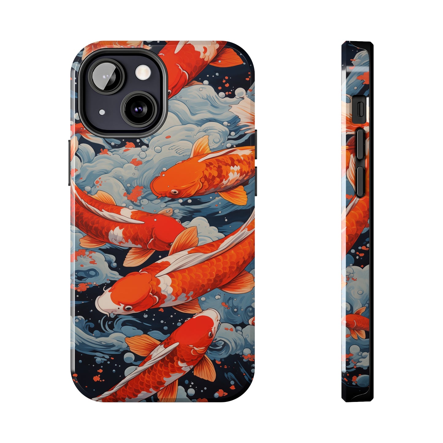 Koi fish #02, iPhone 7, 8, X, 11, 12, 13, 14, 15+ case.