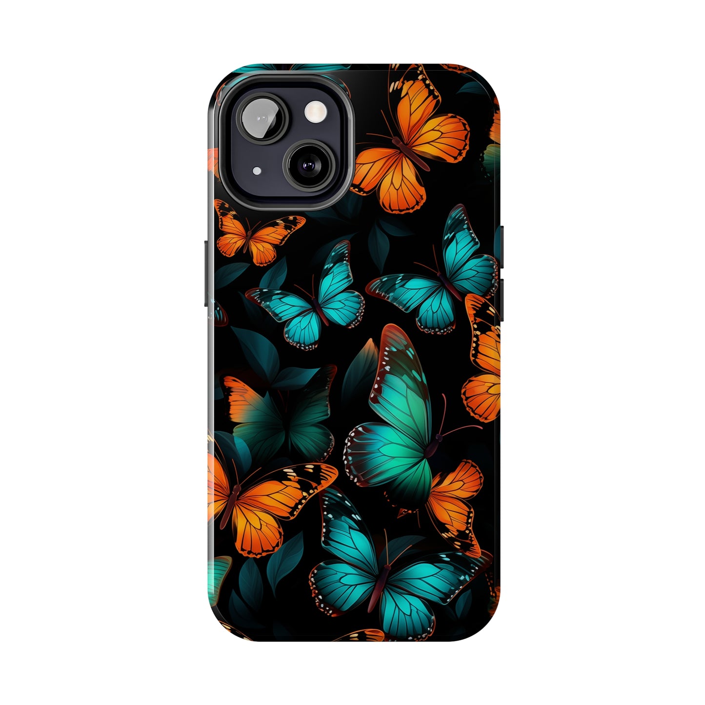 Butterflies #03, iPhone 7, 8, X, 11, 12, 13, 14, 15+ case.