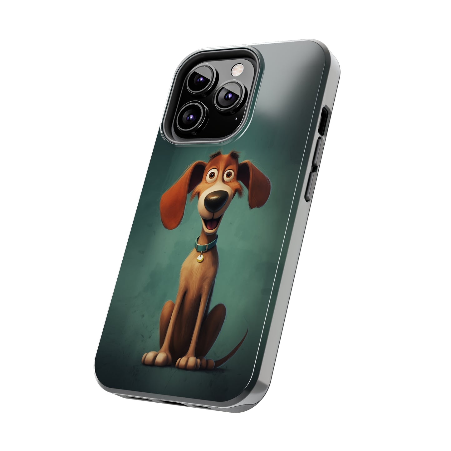 Hux, Cartoon Dog, iPhone 7, 8, X, 11, 12, 13, 14, 15+ case.