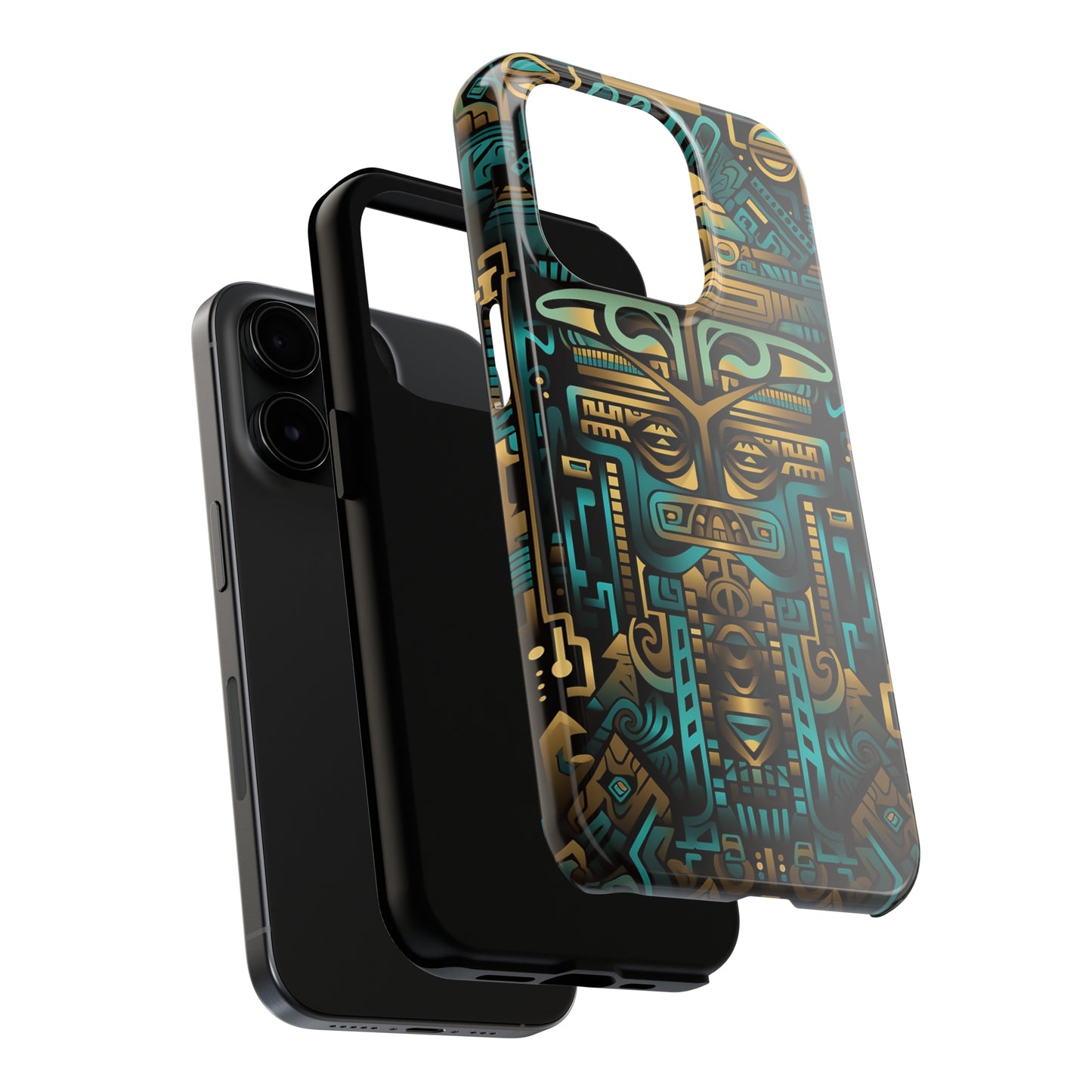 Aztec Vibes #02, iPhone 7, 8, X, 11, 12, 13, 14, 15+ case.