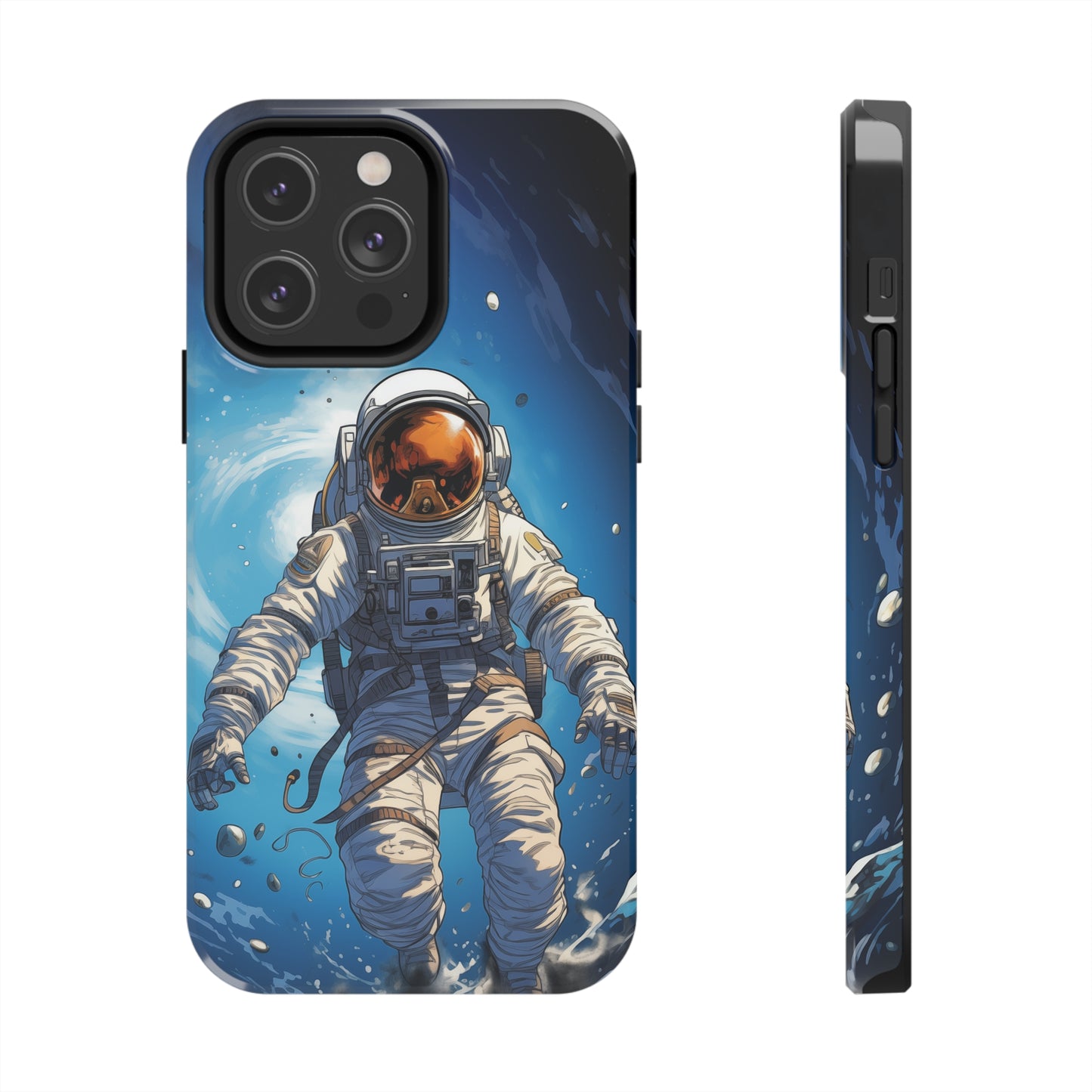 Astronaut #02, iPhone 7, 8, X, 11, 12, 13, 14, 15+ case.