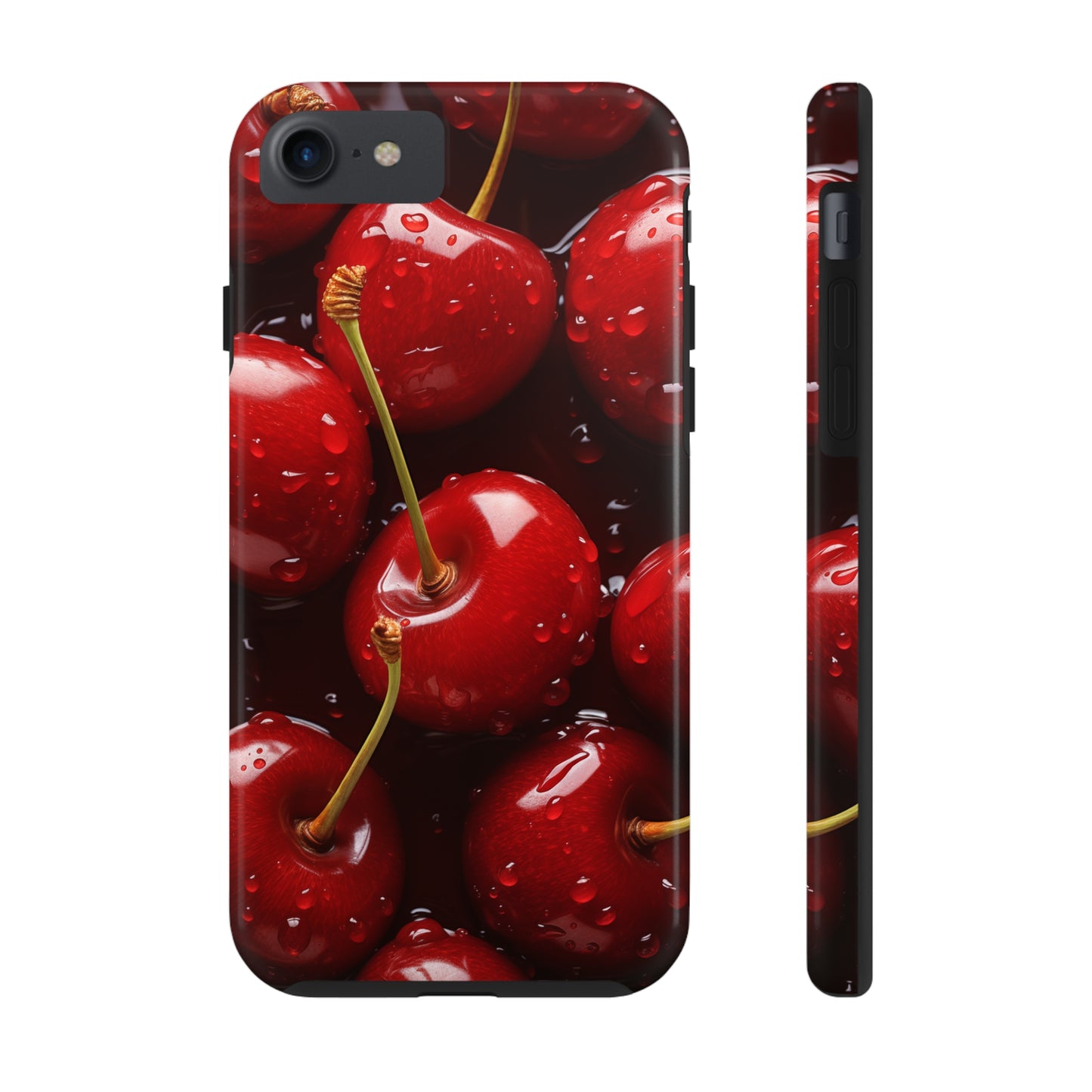 Cherries #07, iPhone 7, 8, X, 11, 12, 13, 14, 15+ case.