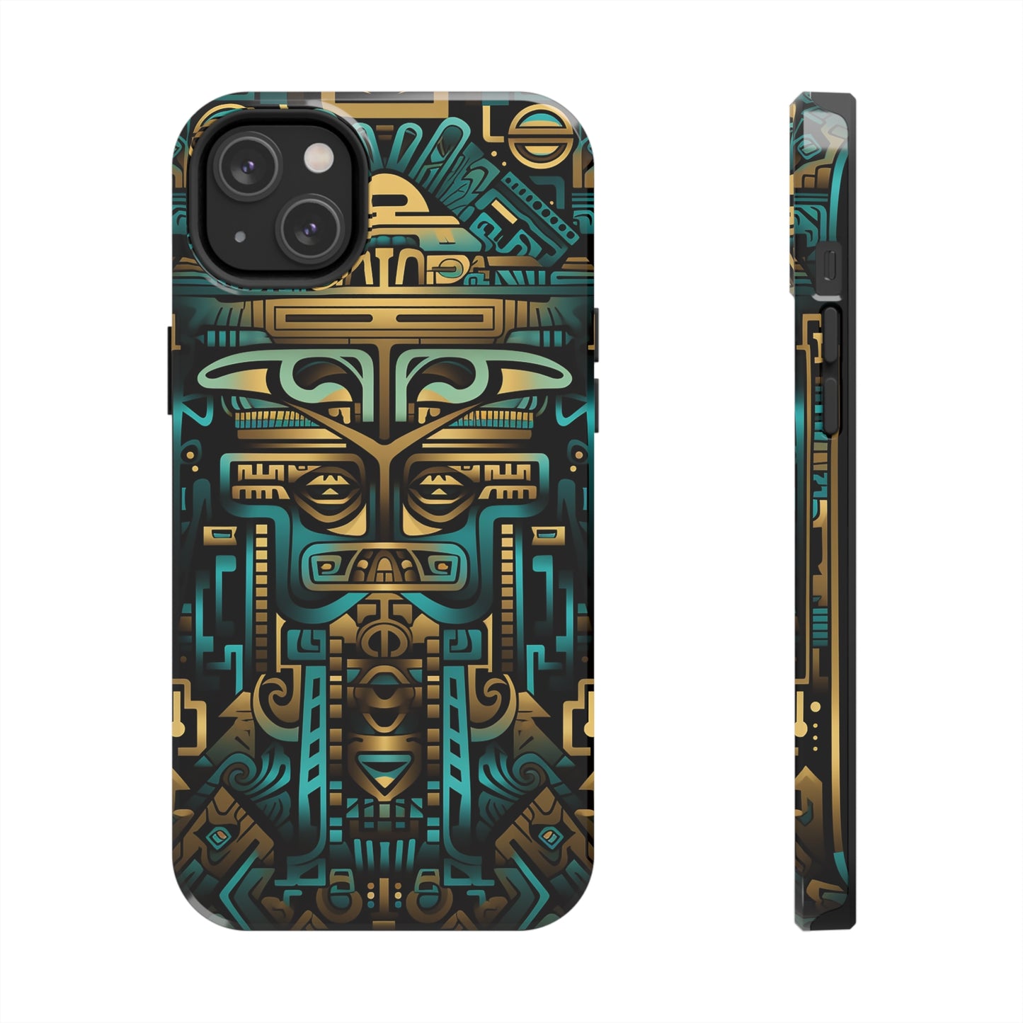 Aztec Vibes #02, iPhone 7, 8, X, 11, 12, 13, 14, 15+ case.