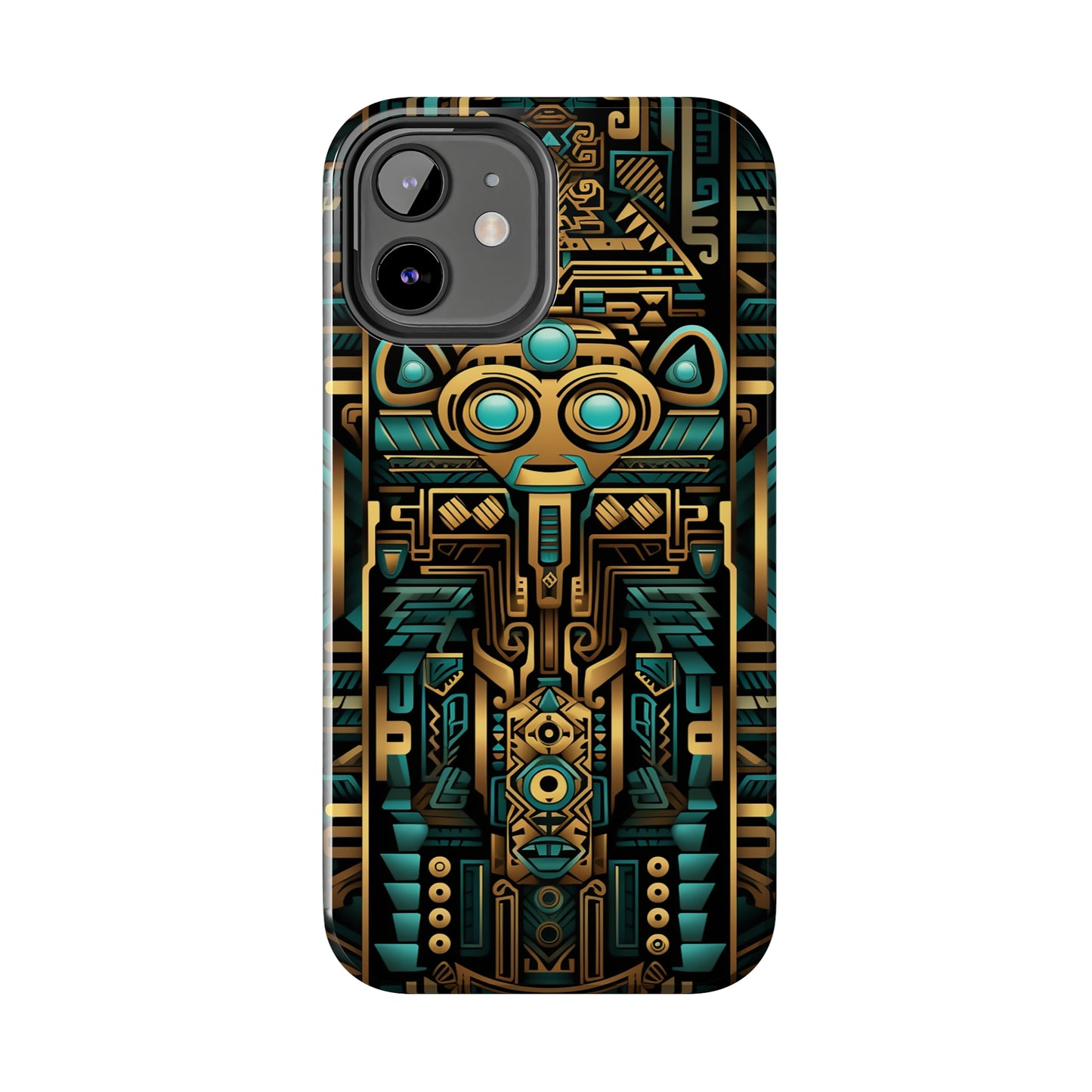 Aztec Vibes #03, iPhone 7, 8, X, 11, 12, 13, 14, 15+ case.