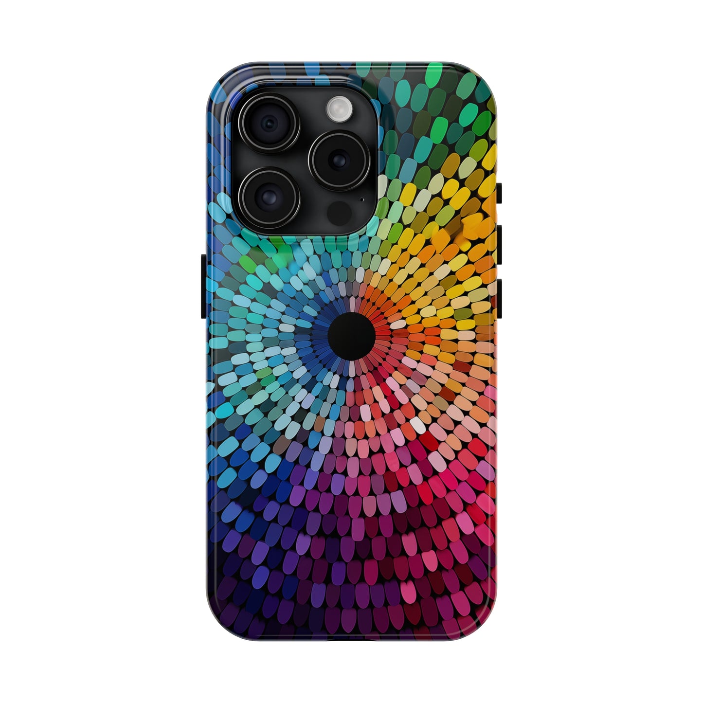 Rainbow Effect #02, iPhone 7, 8, X, 11, 12, 13, 14, 15+ case.