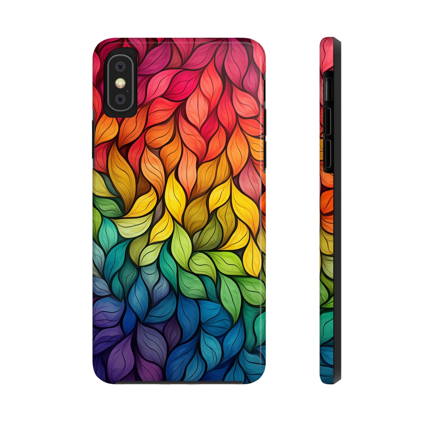 Rainbow Effect #03, iPhone 7, 8, X, 11, 12, 13, 14, 15+ case.