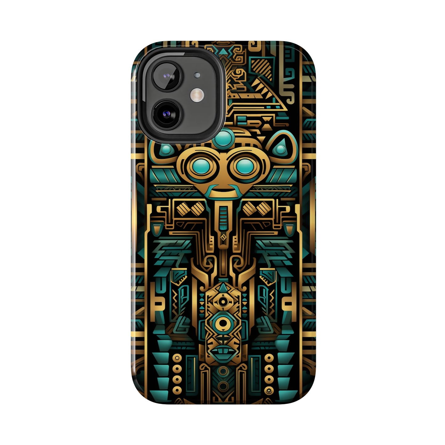 Aztec Vibes #03, iPhone 7, 8, X, 11, 12, 13, 14, 15+ case.