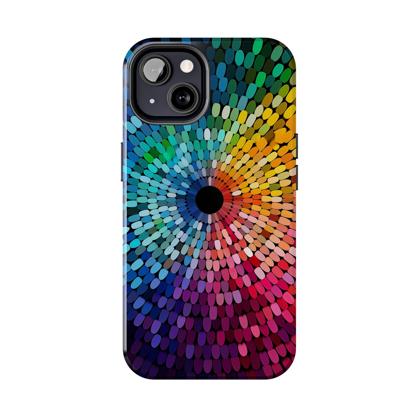 Rainbow Effect #02, iPhone 7, 8, X, 11, 12, 13, 14, 15+ case.