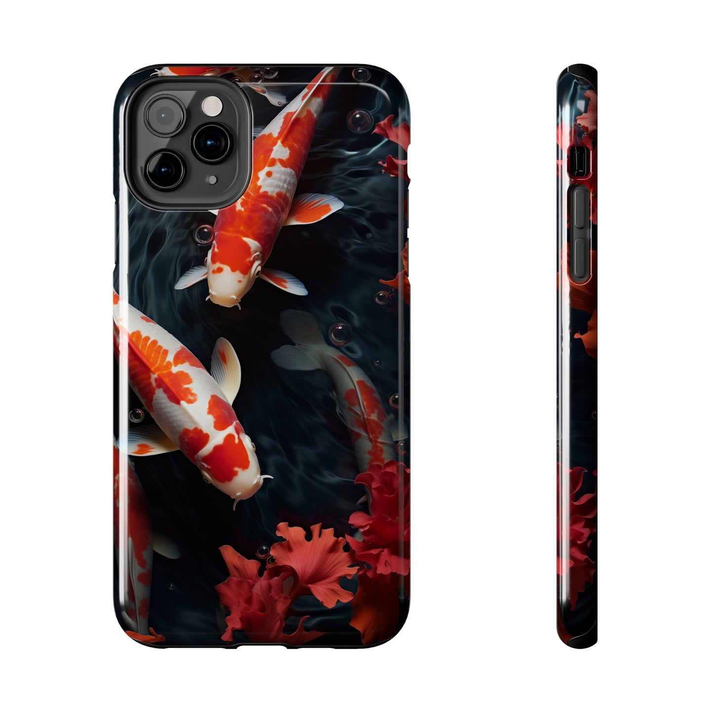 Koi fish #05, iPhone 7, 8, X, 11, 12, 13, 14, 15+ case.