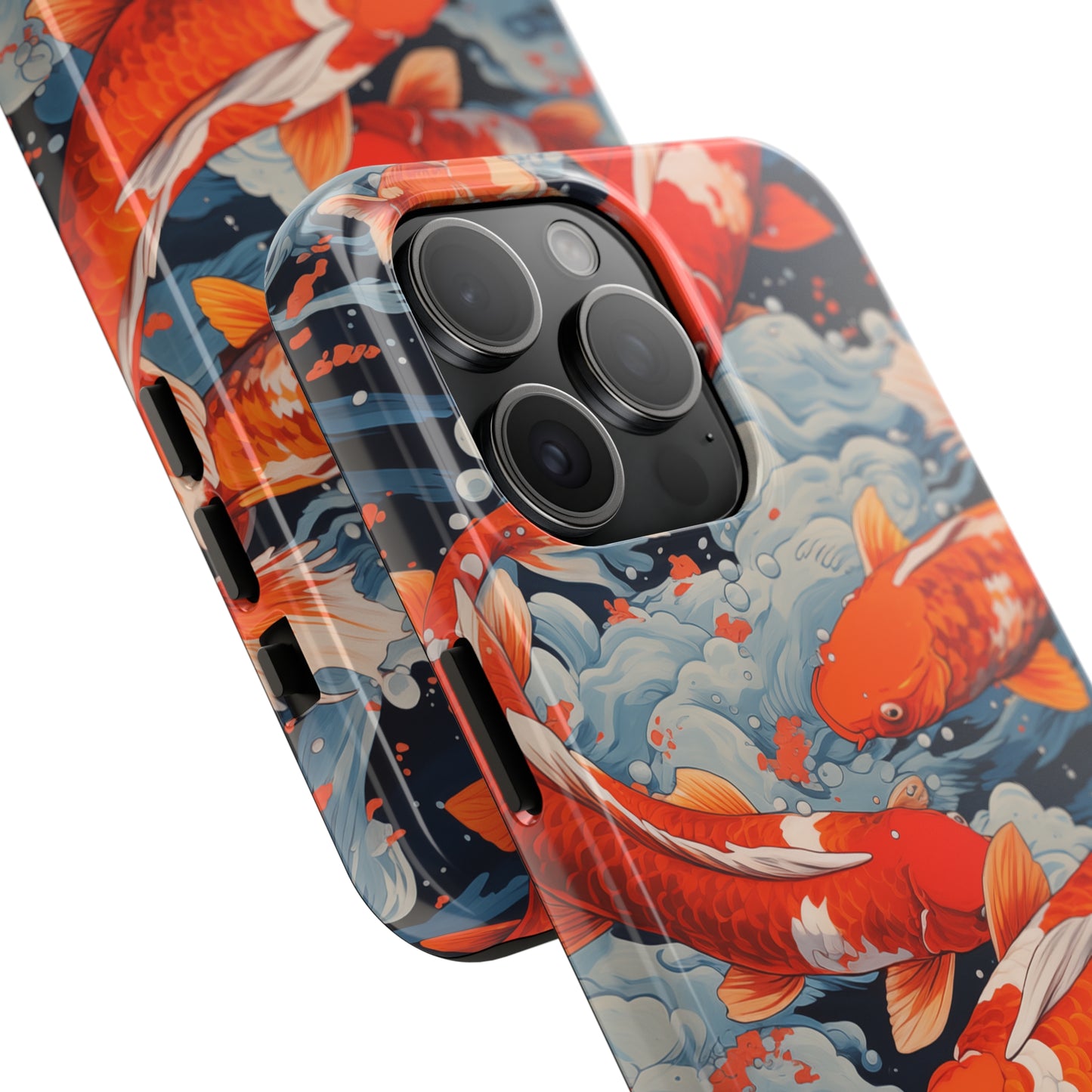 Koi fish #02, iPhone 7, 8, X, 11, 12, 13, 14, 15+ case.