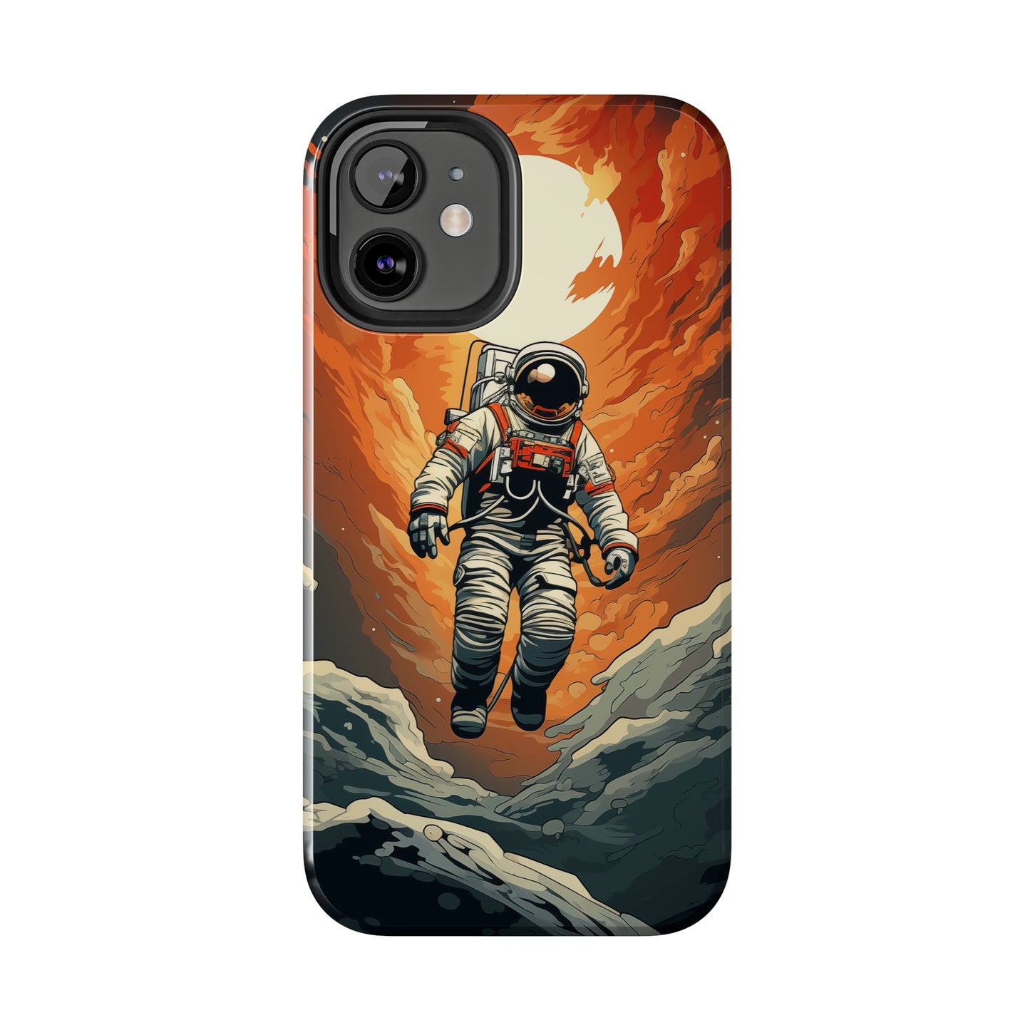 Astronaut #03, iPhone 7, 8, X, 11, 12, 13, 14, 15+ case.