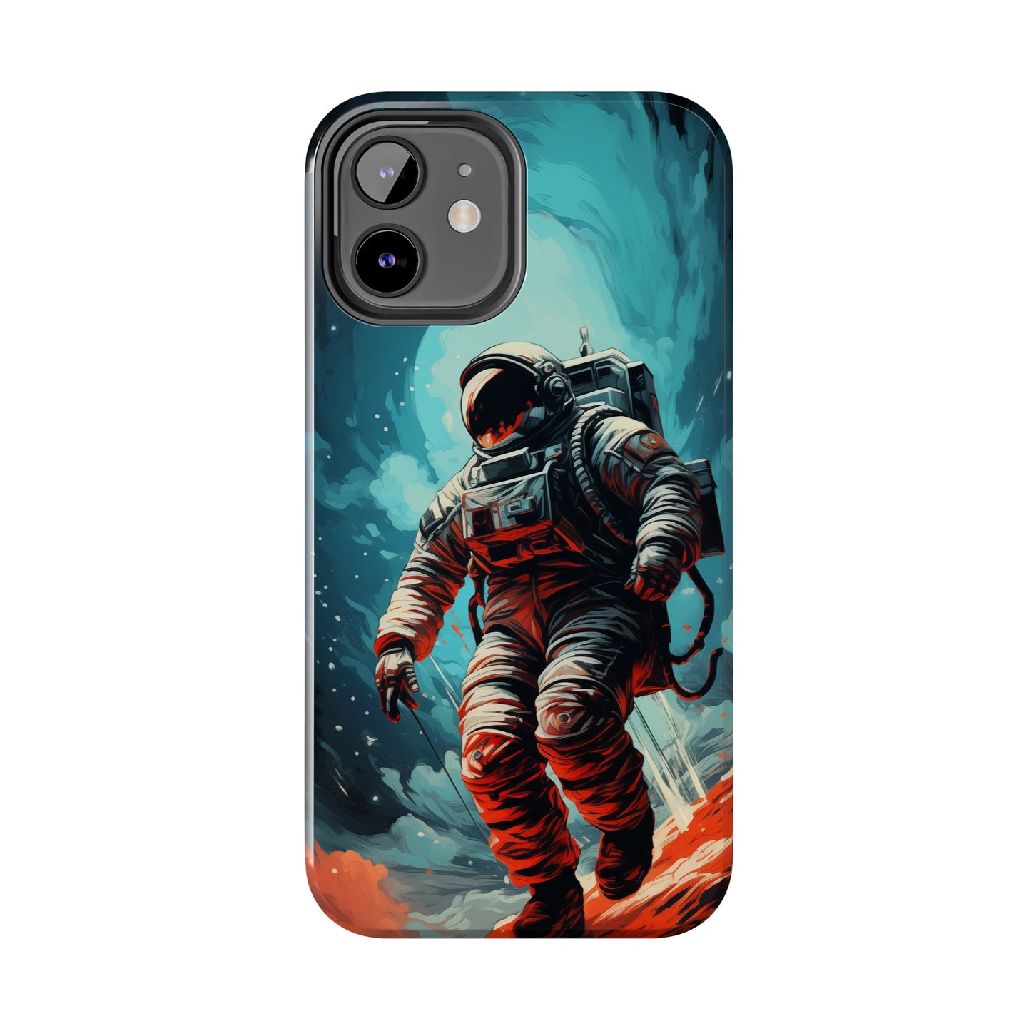 Astronaut #01, iPhone 7, 8, X, 11, 12, 13, 14, 15+ case.