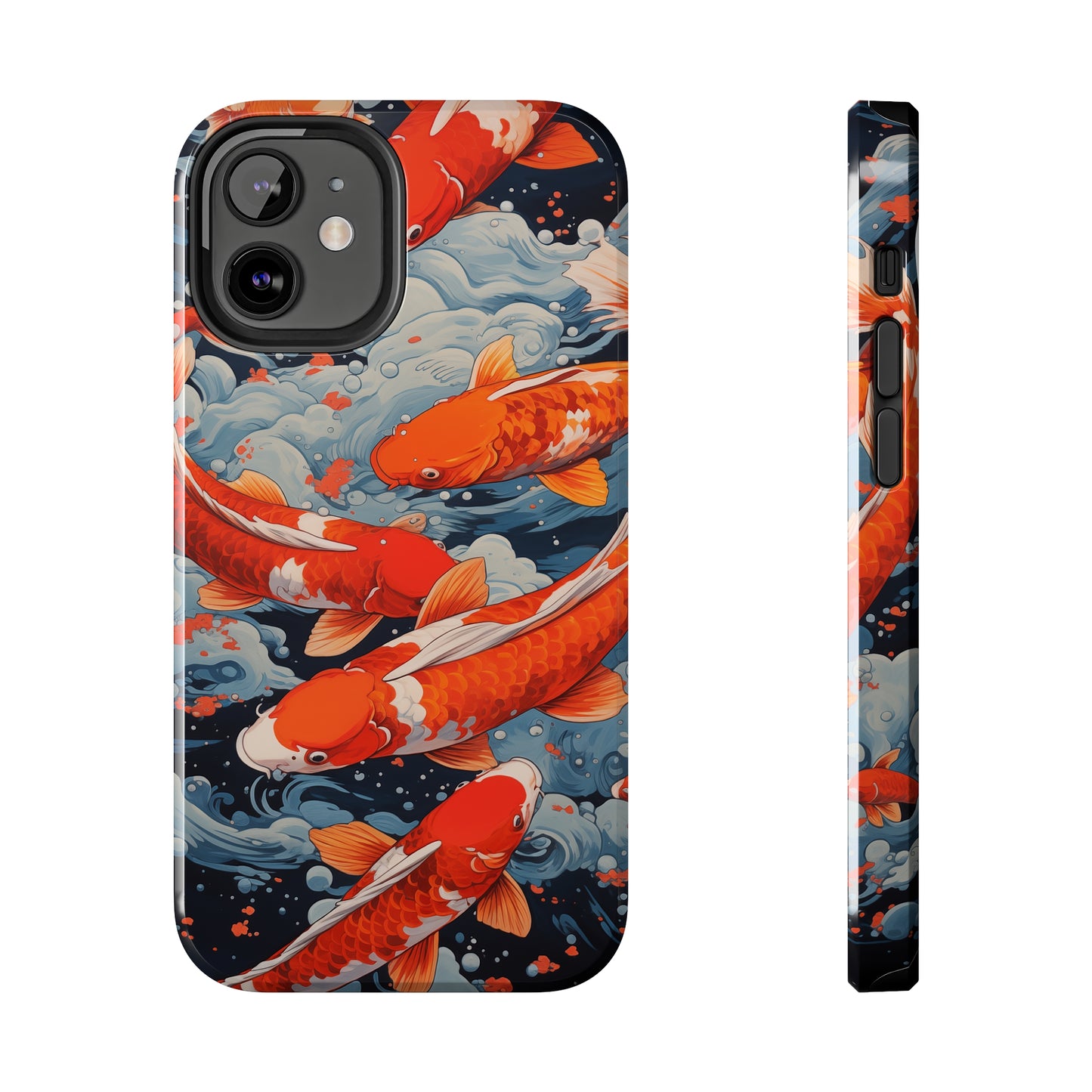 Koi fish #02, iPhone 7, 8, X, 11, 12, 13, 14, 15+ case.