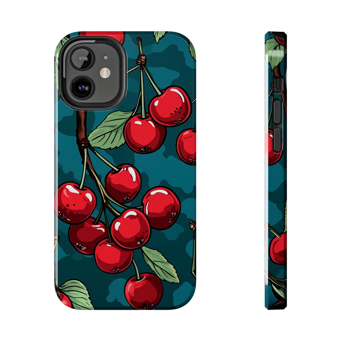 Cherries #10, iPhone 7, 8, X, 11, 12, 13, 14, 15+ case.