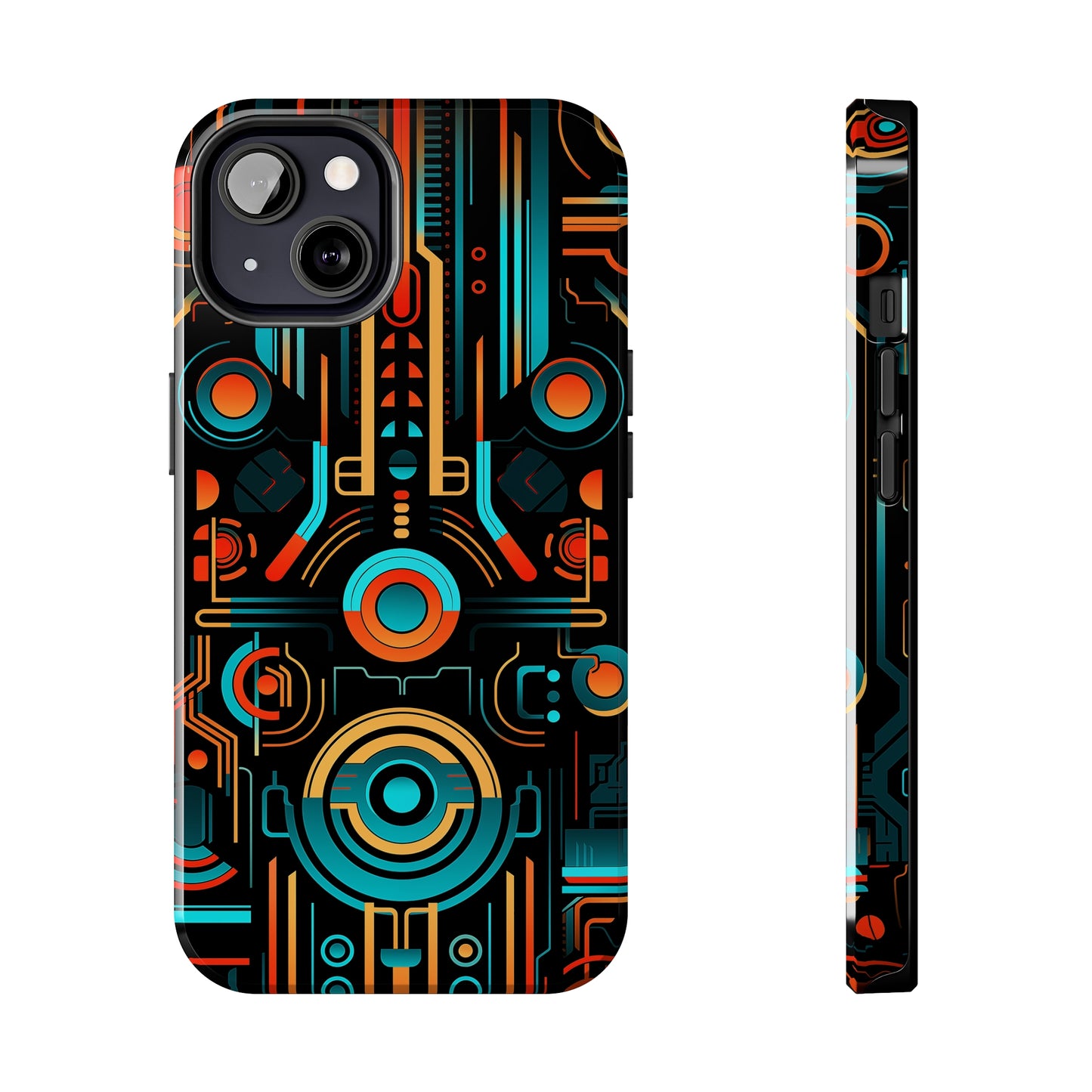 Futuristic #06, iPhone 7, 8, X, 11, 12, 13, 14, 15+ case.