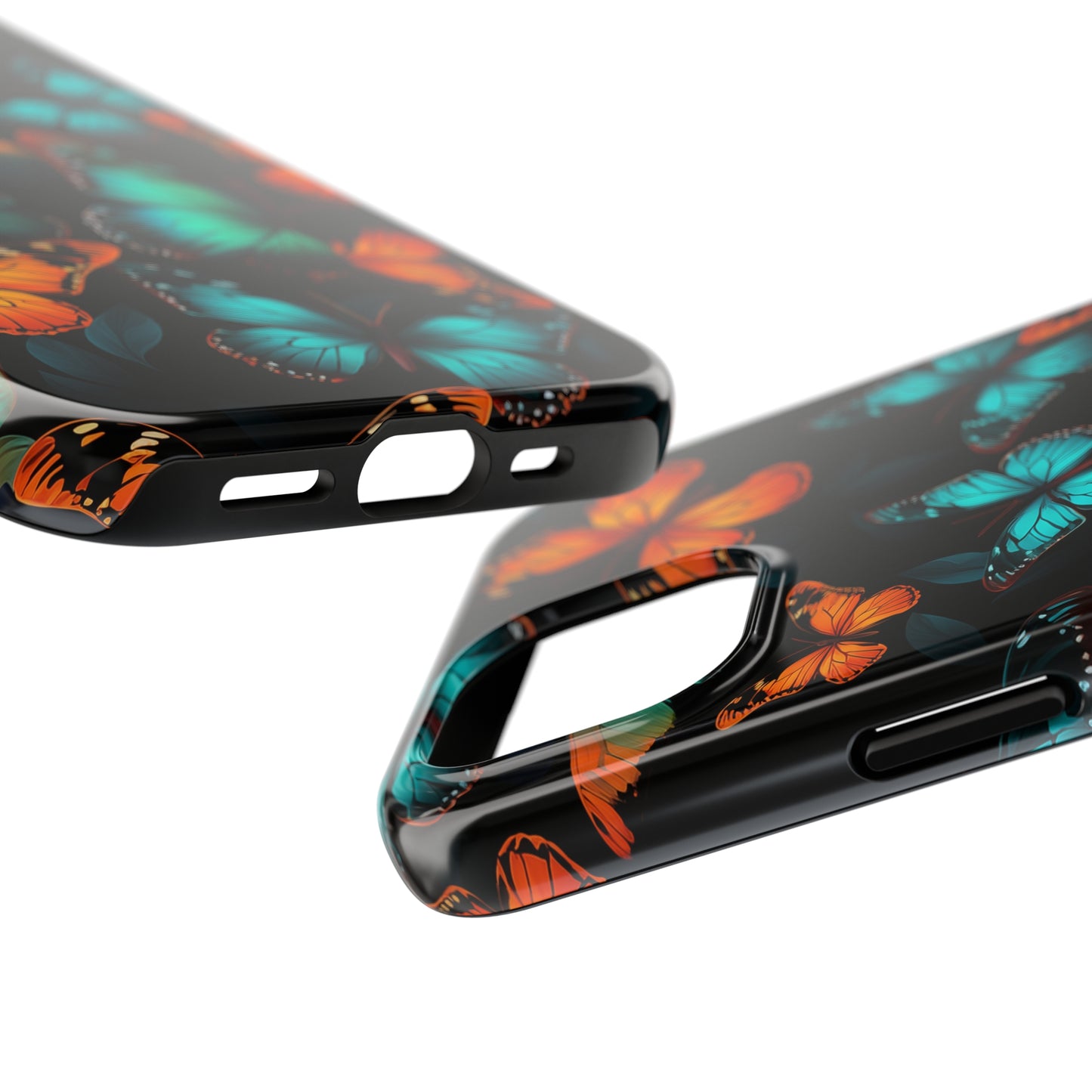 Butterflies #03, iPhone 7, 8, X, 11, 12, 13, 14, 15+ case.