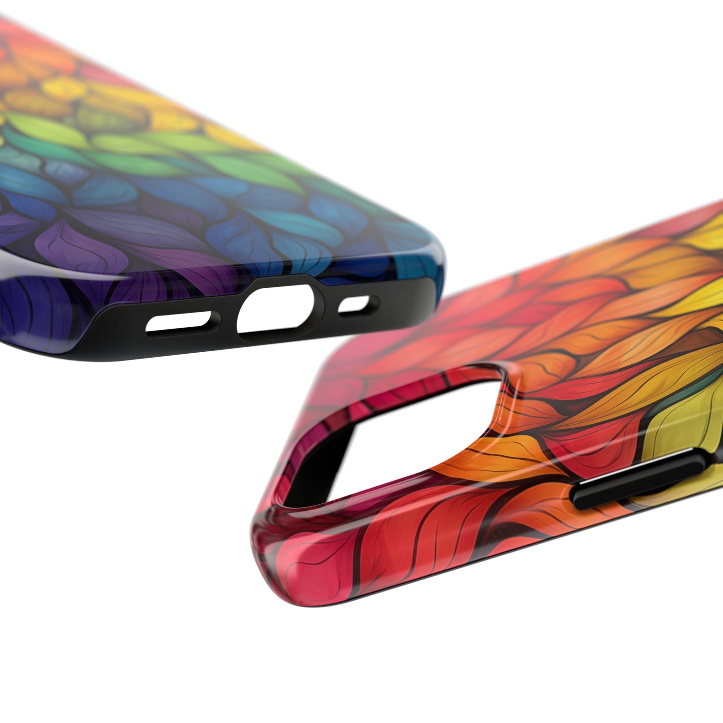 Rainbow Effect #03, iPhone 7, 8, X, 11, 12, 13, 14, 15+ case.