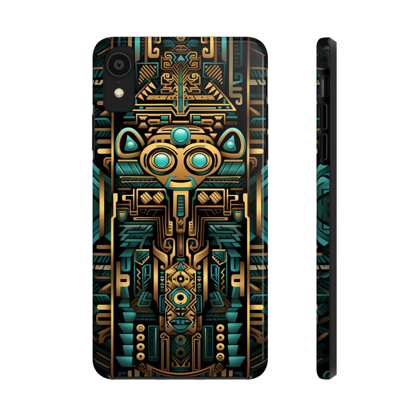 Aztec Vibes #03, iPhone 7, 8, X, 11, 12, 13, 14, 15+ case.