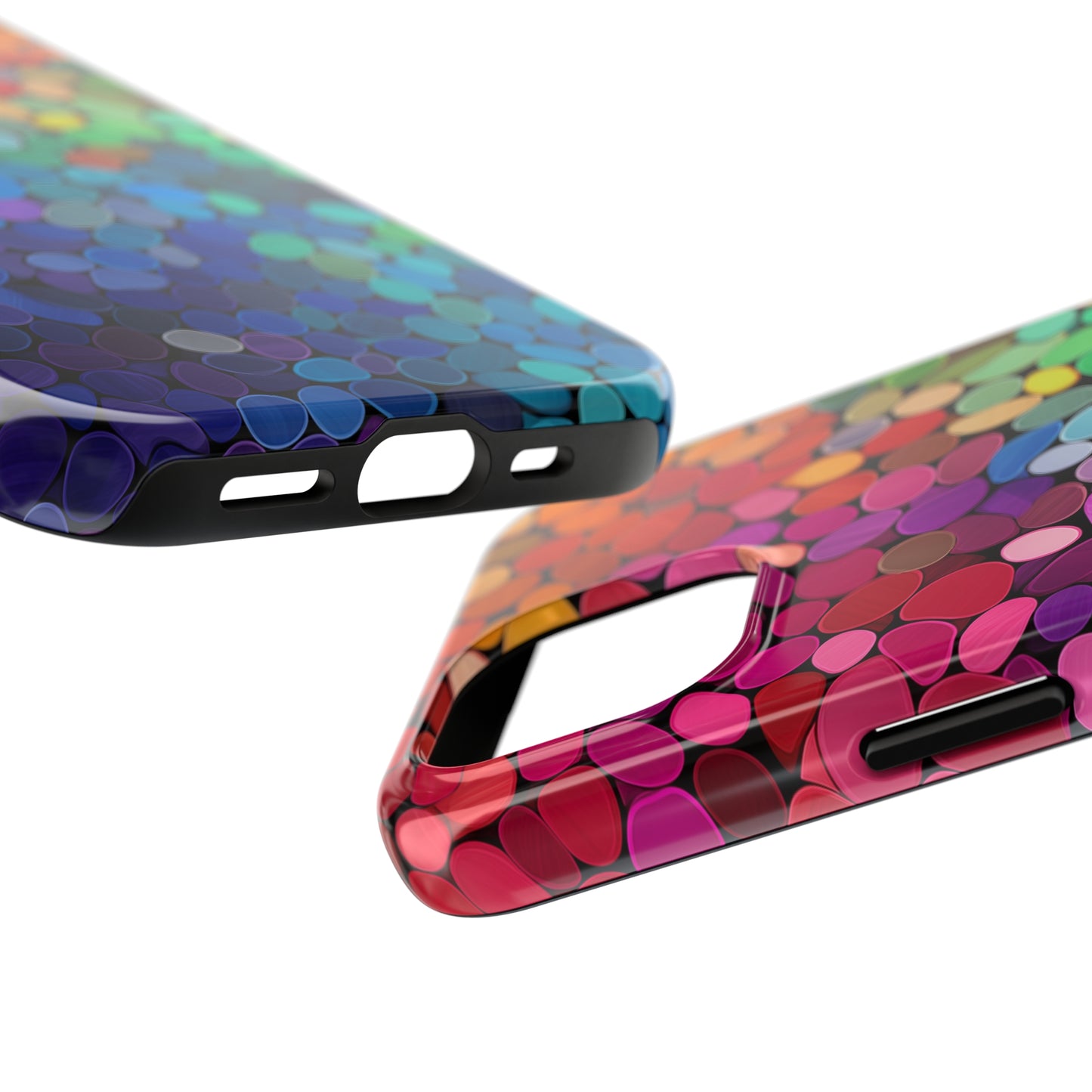 Rainbow Effect, iPhone 7, 8, X, 11, 12, 13, 14, 15+ case.