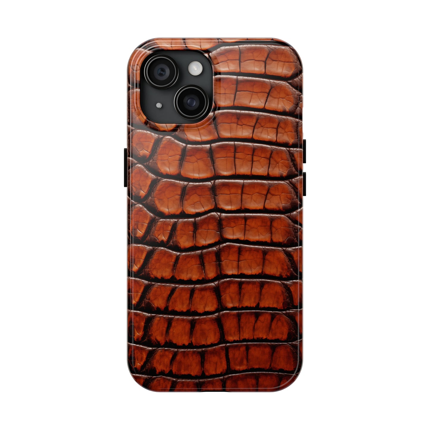 Alligator skin #04, iPhone 7, 8, X, 11, 12, 13, 14, 15+ case.