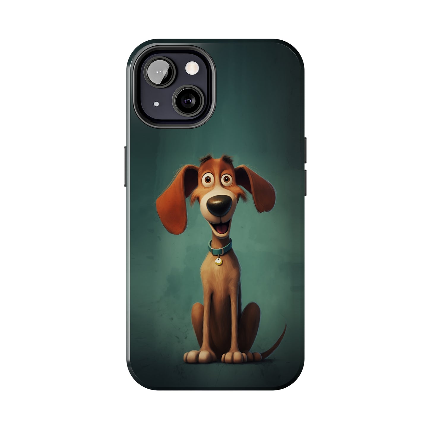 Hux, Cartoon Dog, iPhone 7, 8, X, 11, 12, 13, 14, 15+ case.