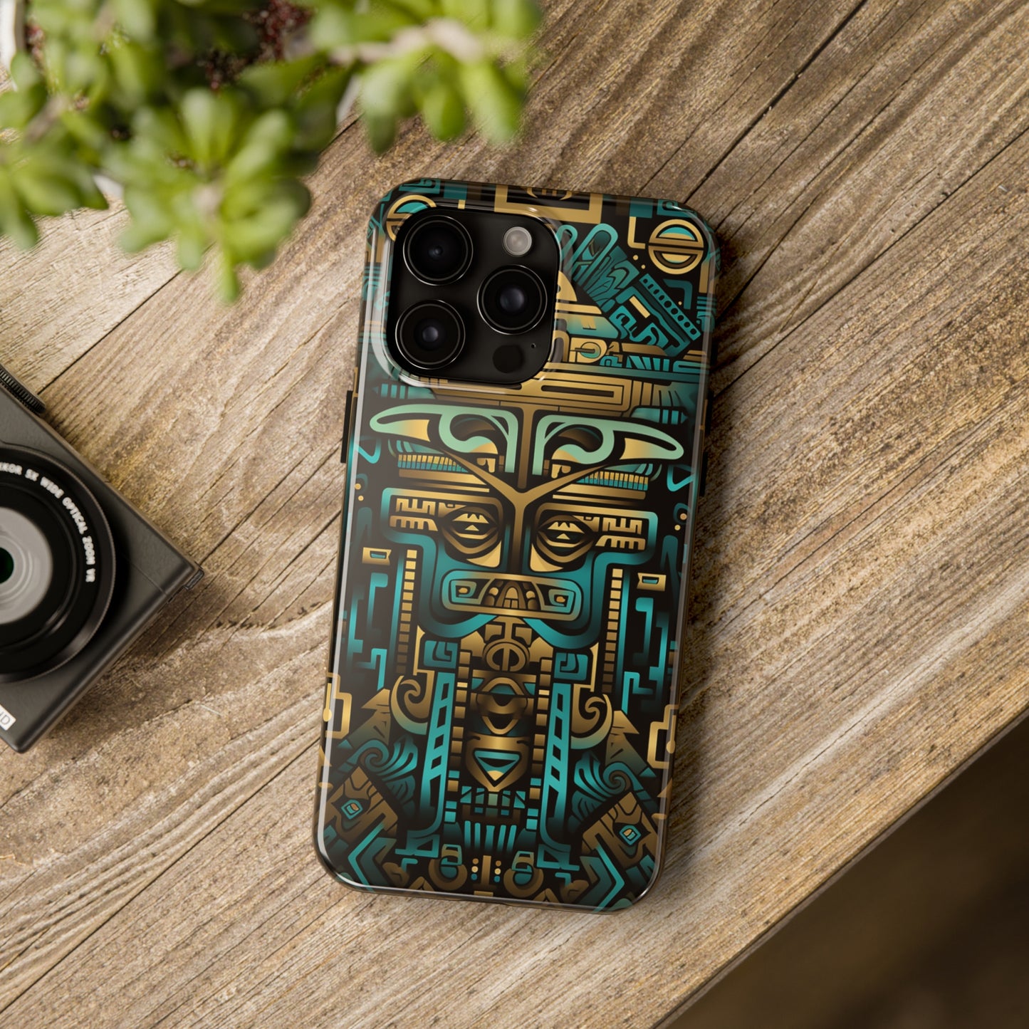 Aztec Vibes #02, iPhone 7, 8, X, 11, 12, 13, 14, 15+ case.