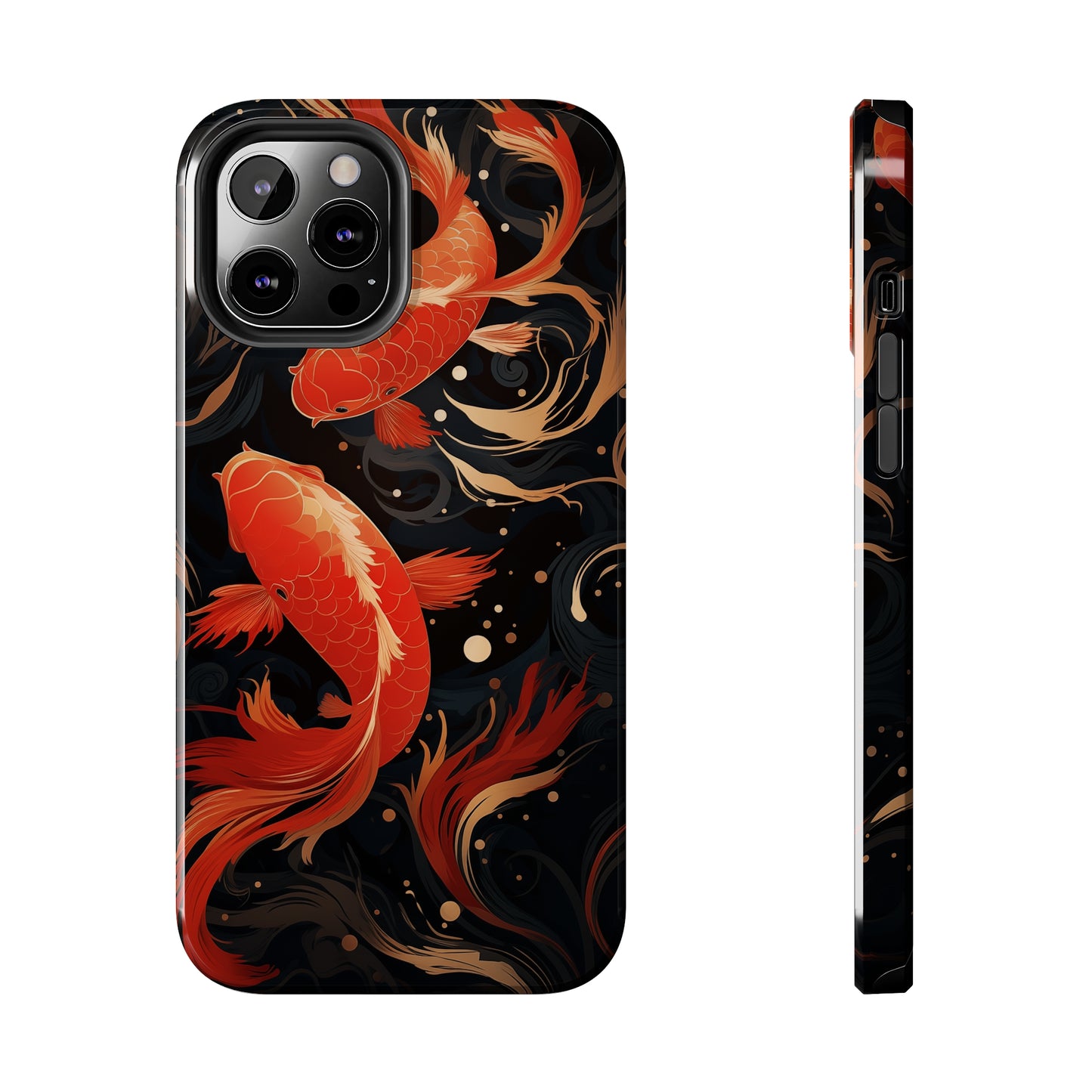 Koi fish #03, iPhone 7, 8, X, 11, 12, 13, 14, 15+ case.