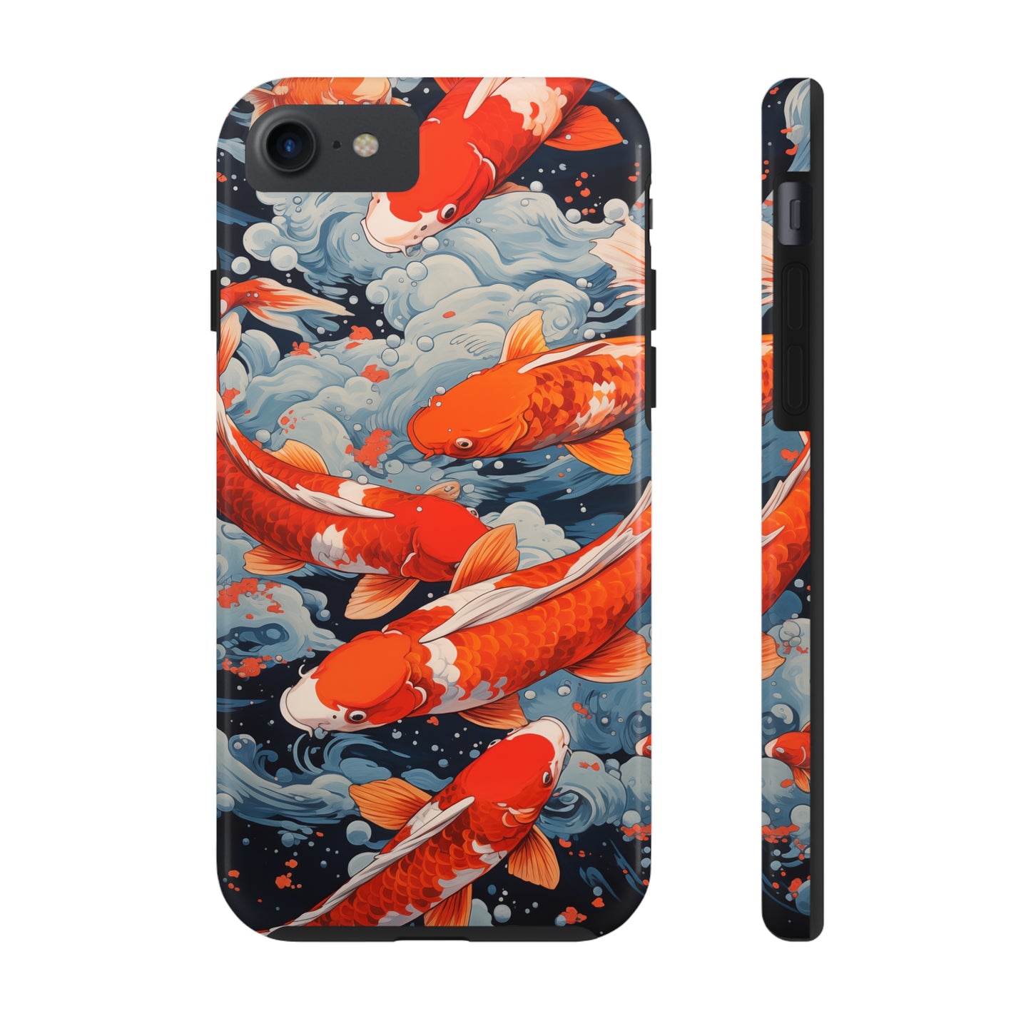 Koi fish #02, iPhone 7, 8, X, 11, 12, 13, 14, 15+ case.