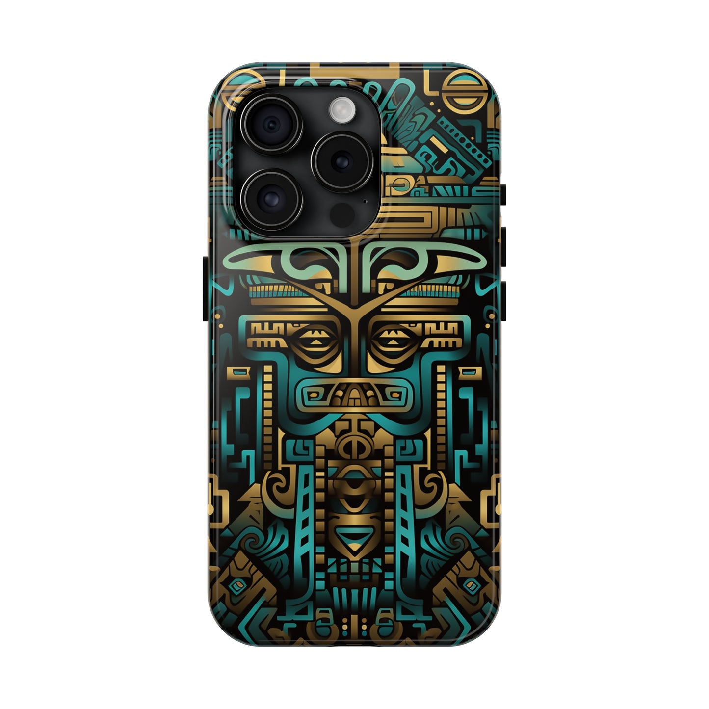 Aztec Vibes #02, iPhone 7, 8, X, 11, 12, 13, 14, 15+ case.