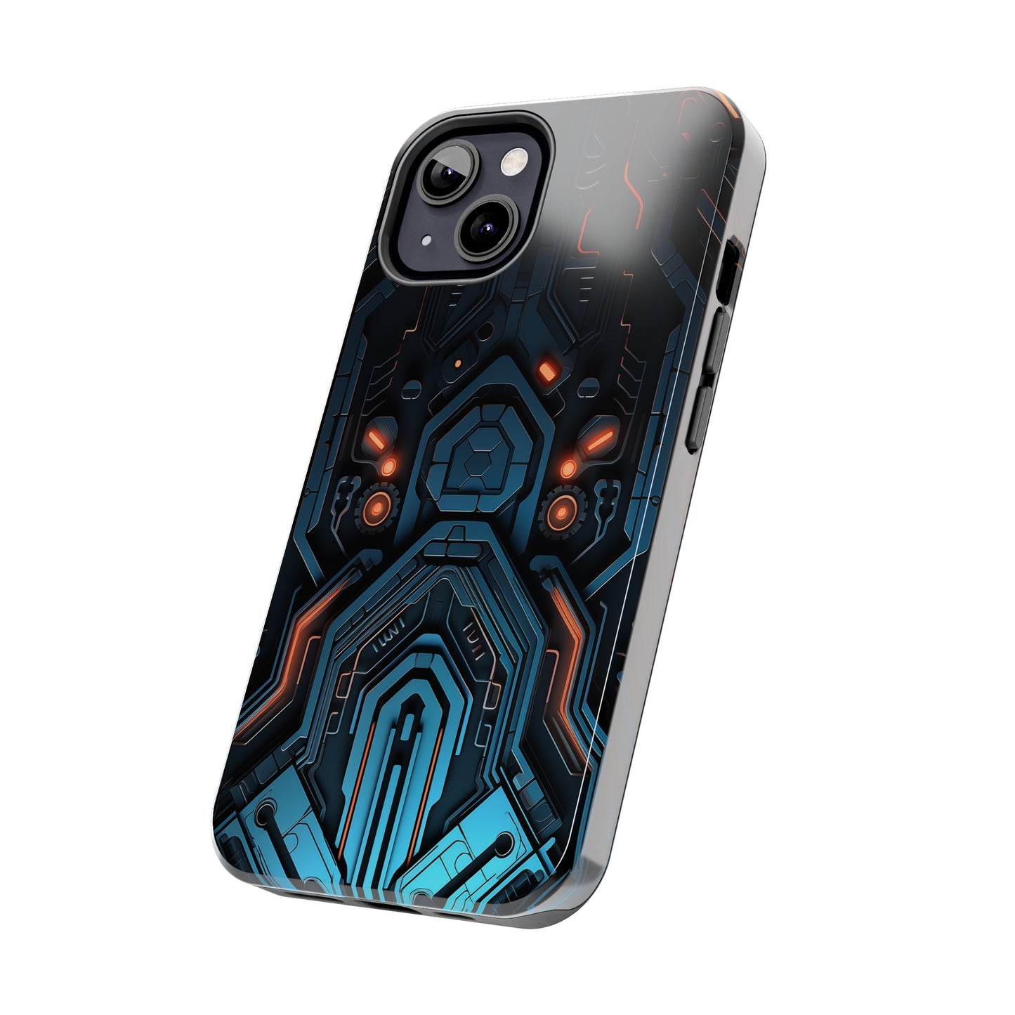 Futuristic #02, iPhone 7, 8, X, 11, 12, 13, 14, 15+ case.