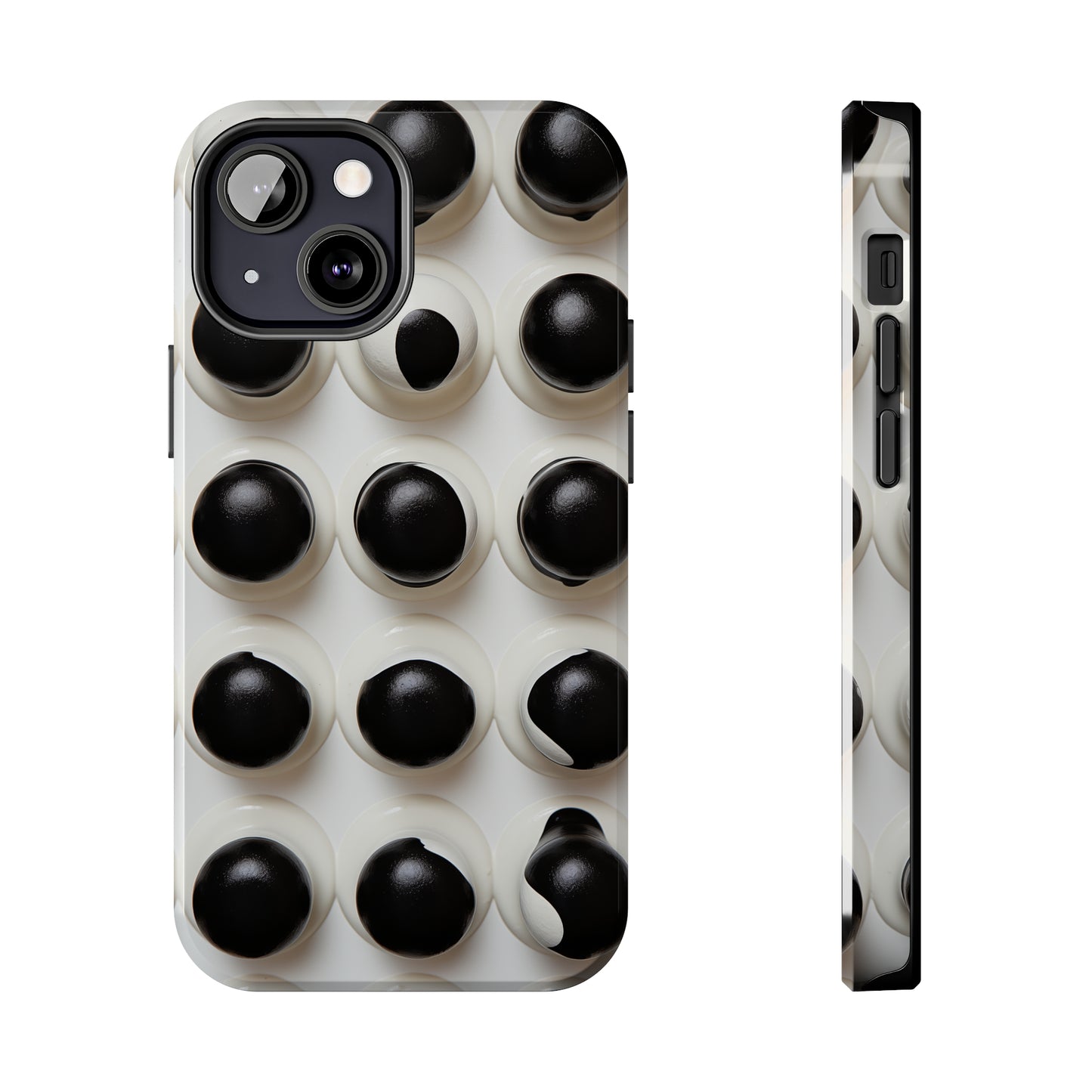 Dots, iPhone 7, 8, X, 11, 12, 13, 14, 15+ case.