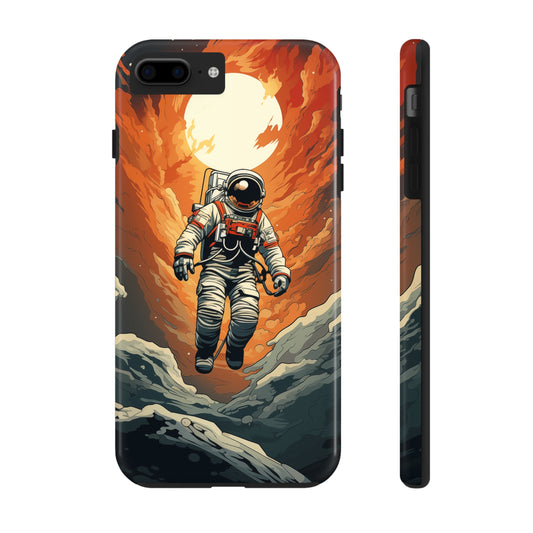 Astronaut #03, iPhone 7, 8, X, 11, 12, 13, 14, 15+ case.