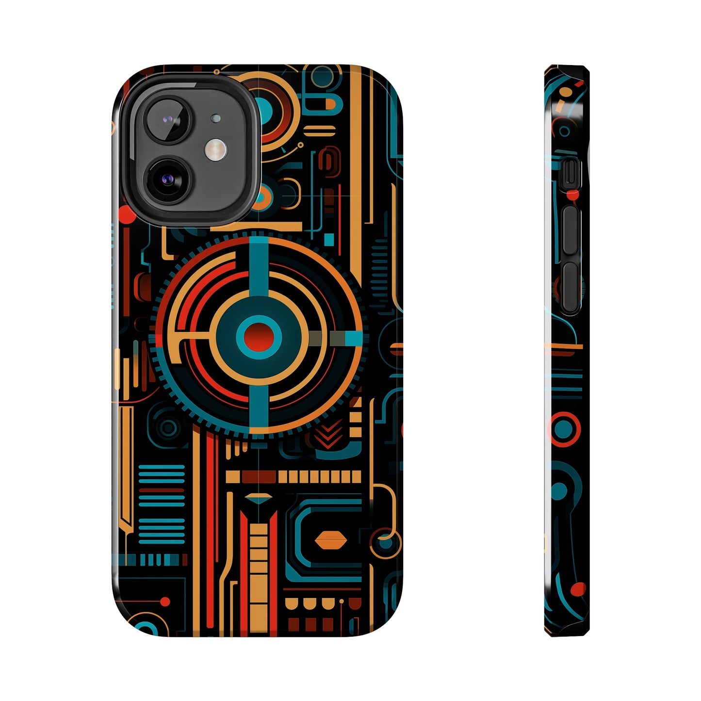 Futuristic #05, iPhone 7, 8, X, 11, 12, 13, 14, 15+ case.