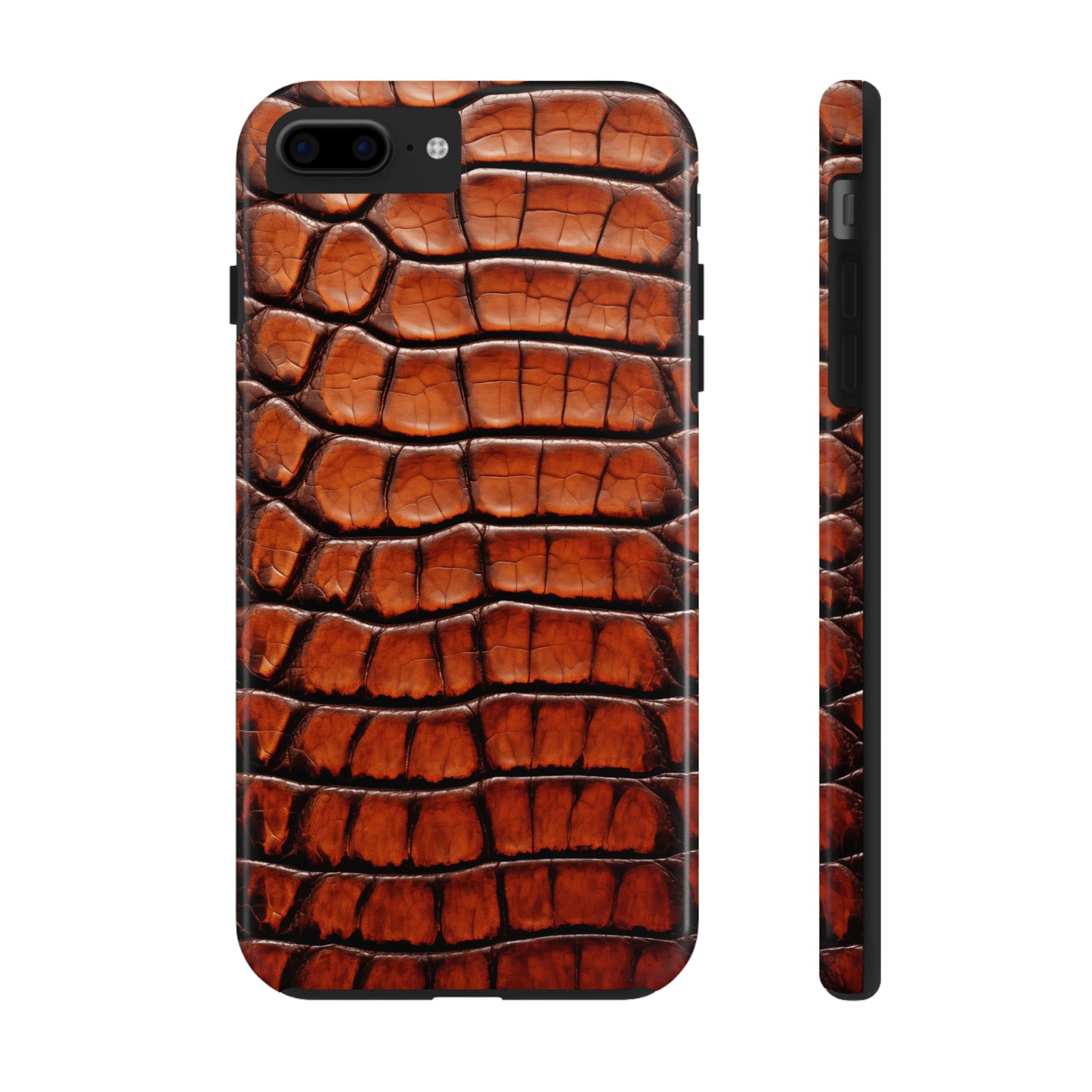 Alligator skin #04, iPhone 7, 8, X, 11, 12, 13, 14, 15+ case.