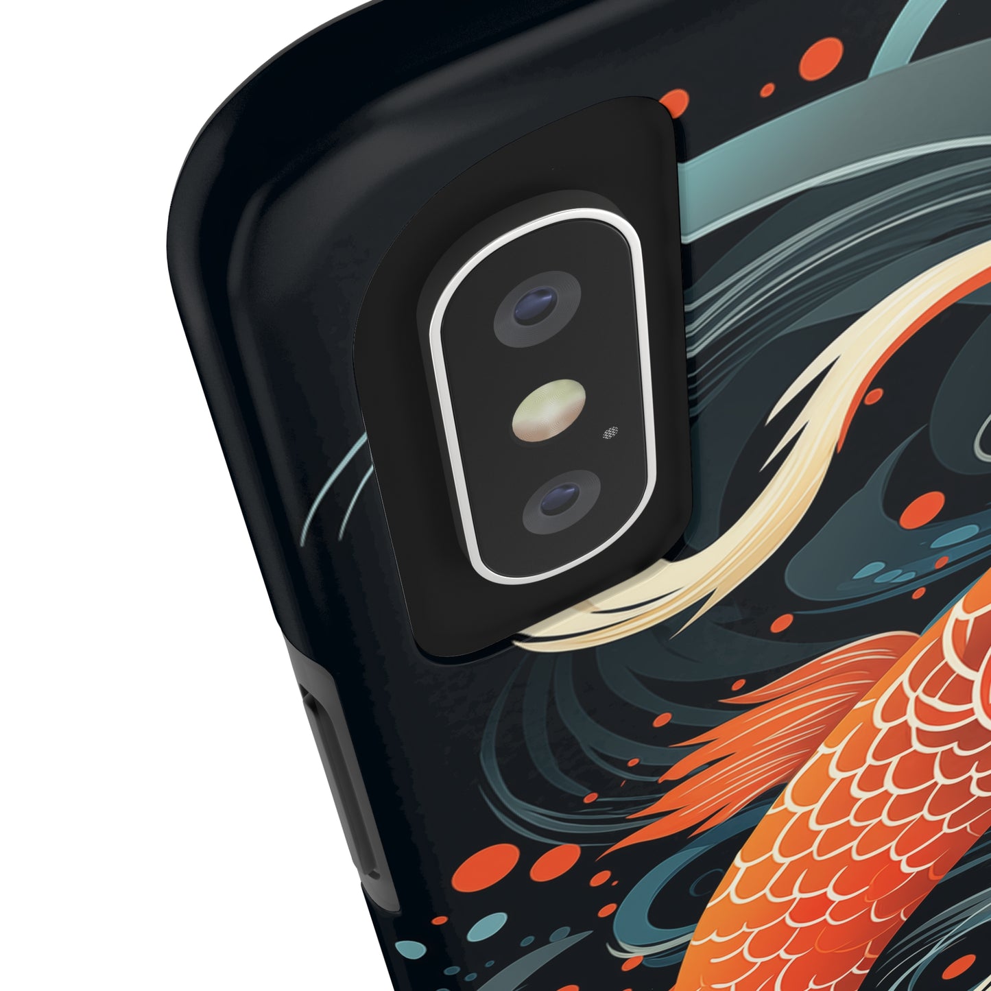 Koi fish #04, iPhone 7, 8, X, 11, 12, 13, 14, 15+ case.