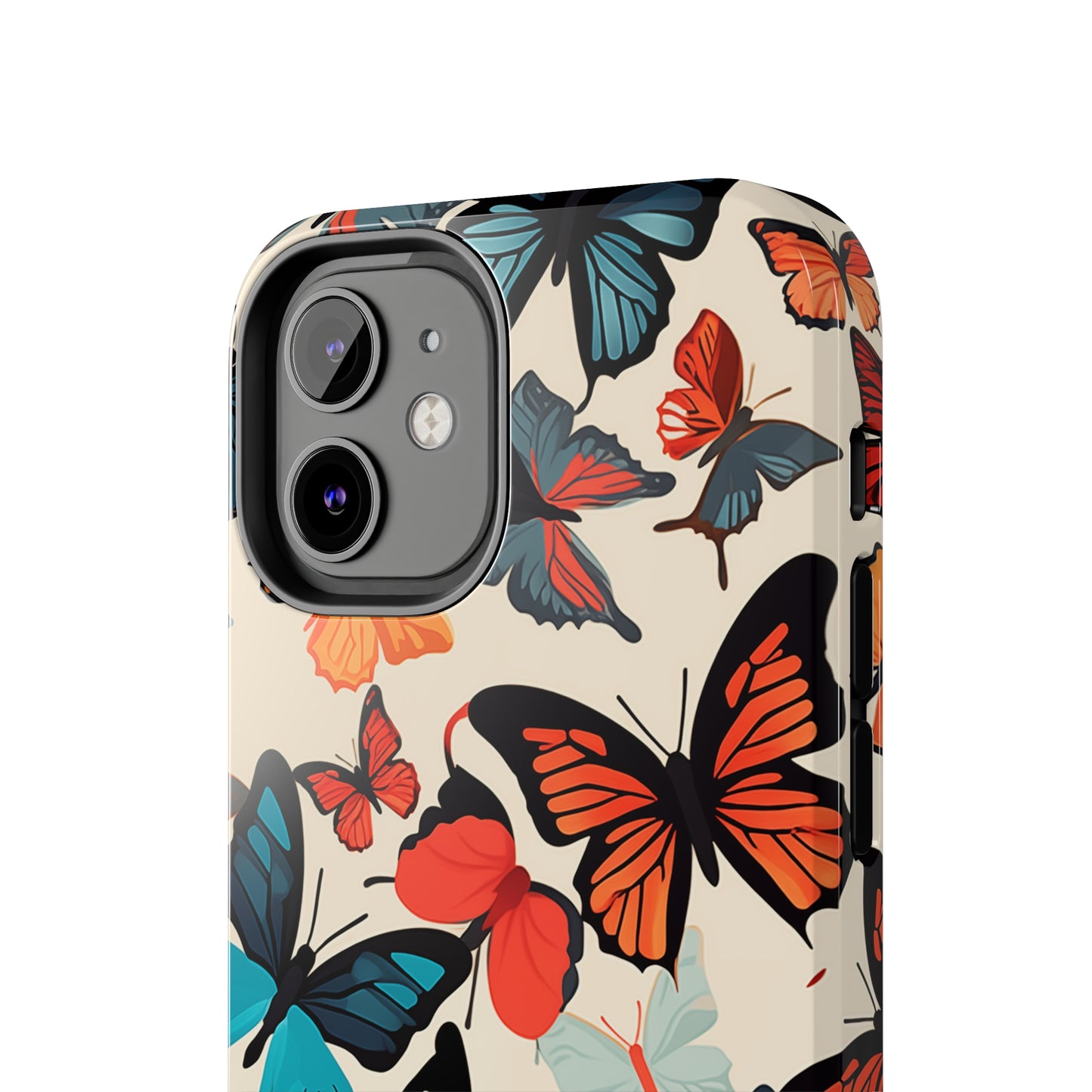 Butterflies #02, iPhone 7, 8, X, 11, 12, 13, 14, 15+ case.