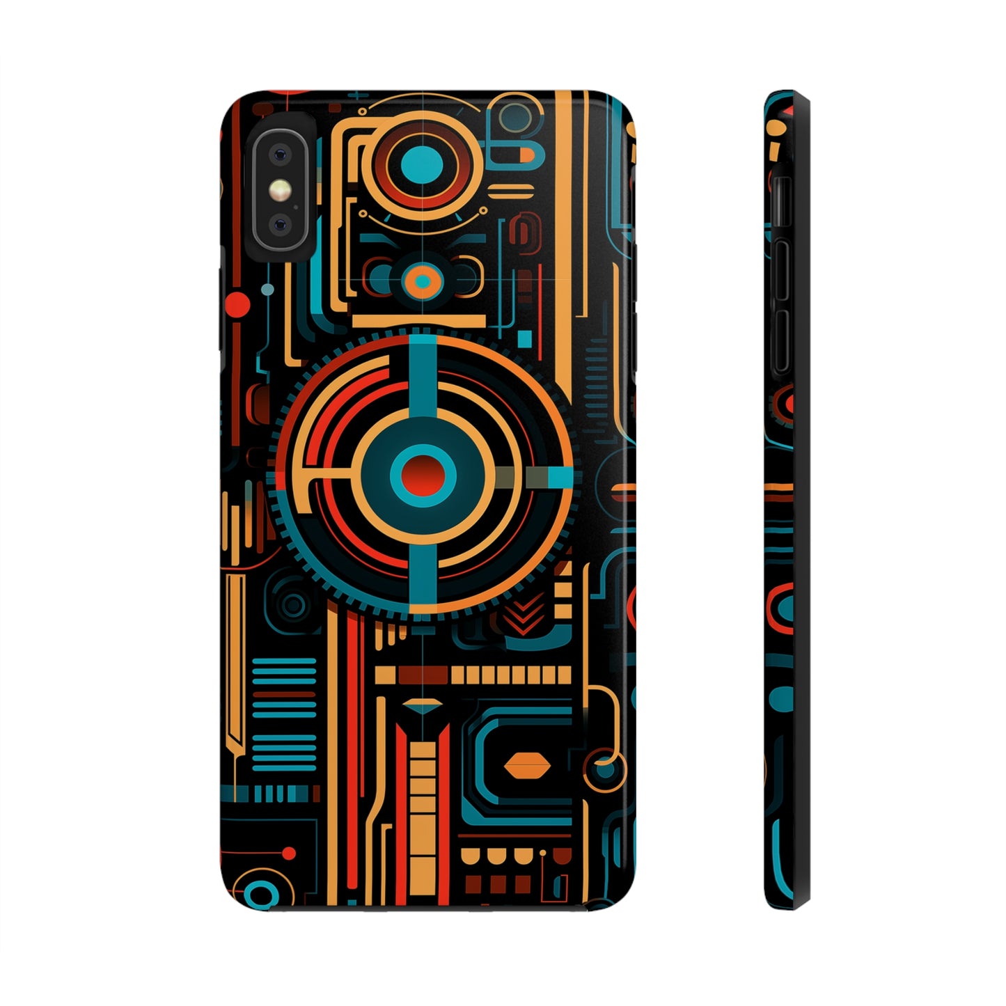 Futuristic #05, iPhone 7, 8, X, 11, 12, 13, 14, 15+ case.