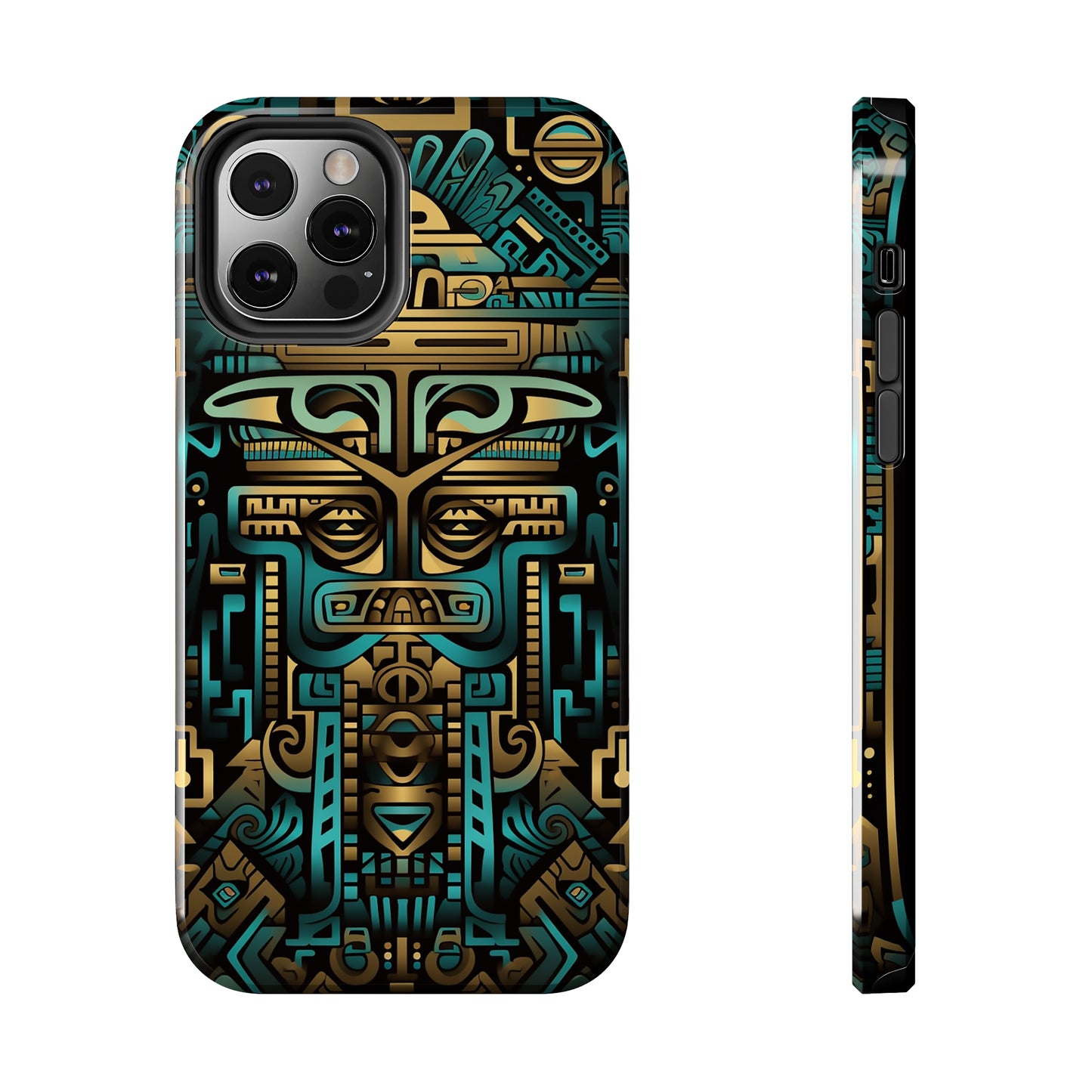 Aztec Vibes #02, iPhone 7, 8, X, 11, 12, 13, 14, 15+ case.